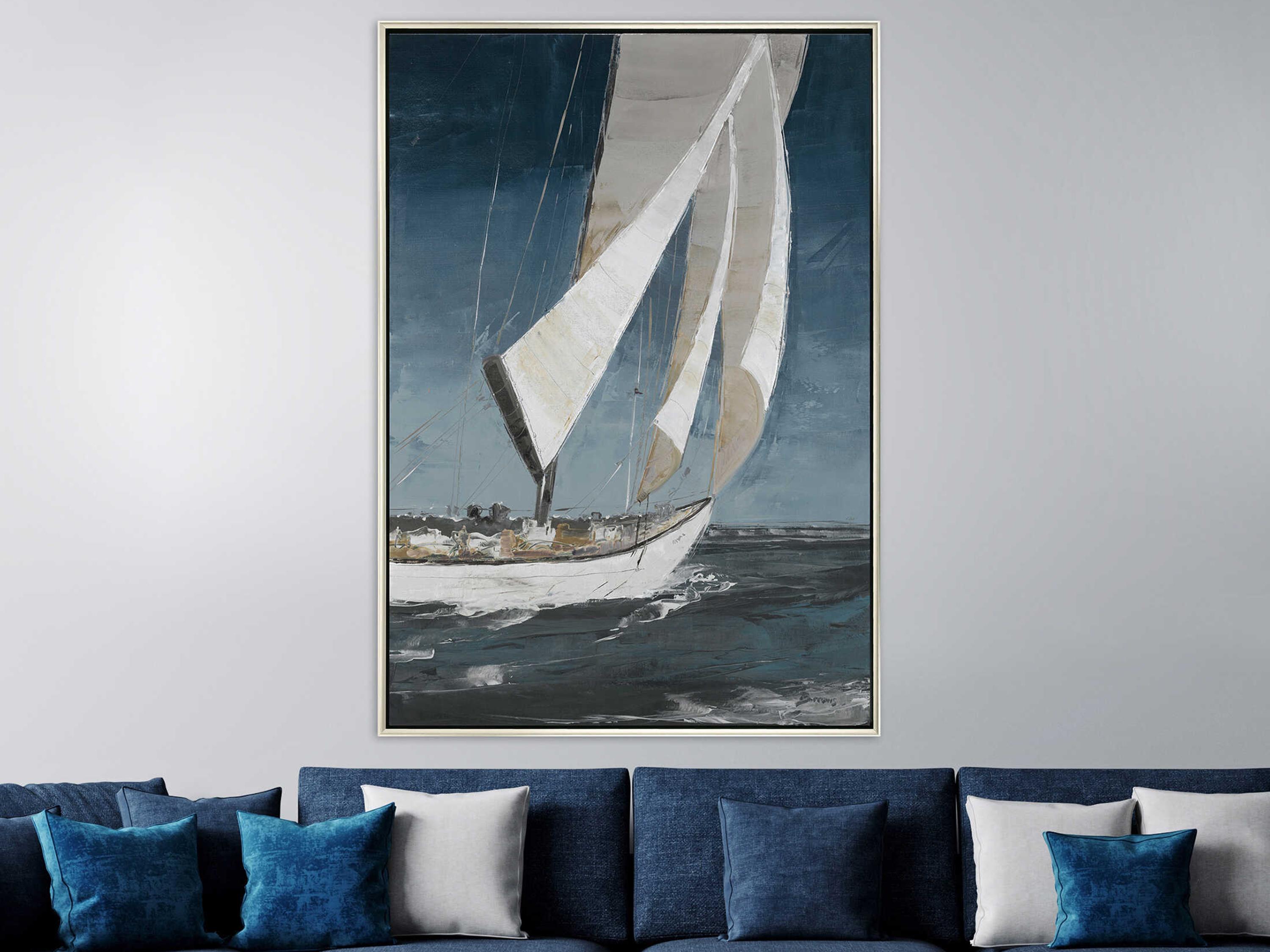 Paragon Waterside Home Run Canvas Wall Art