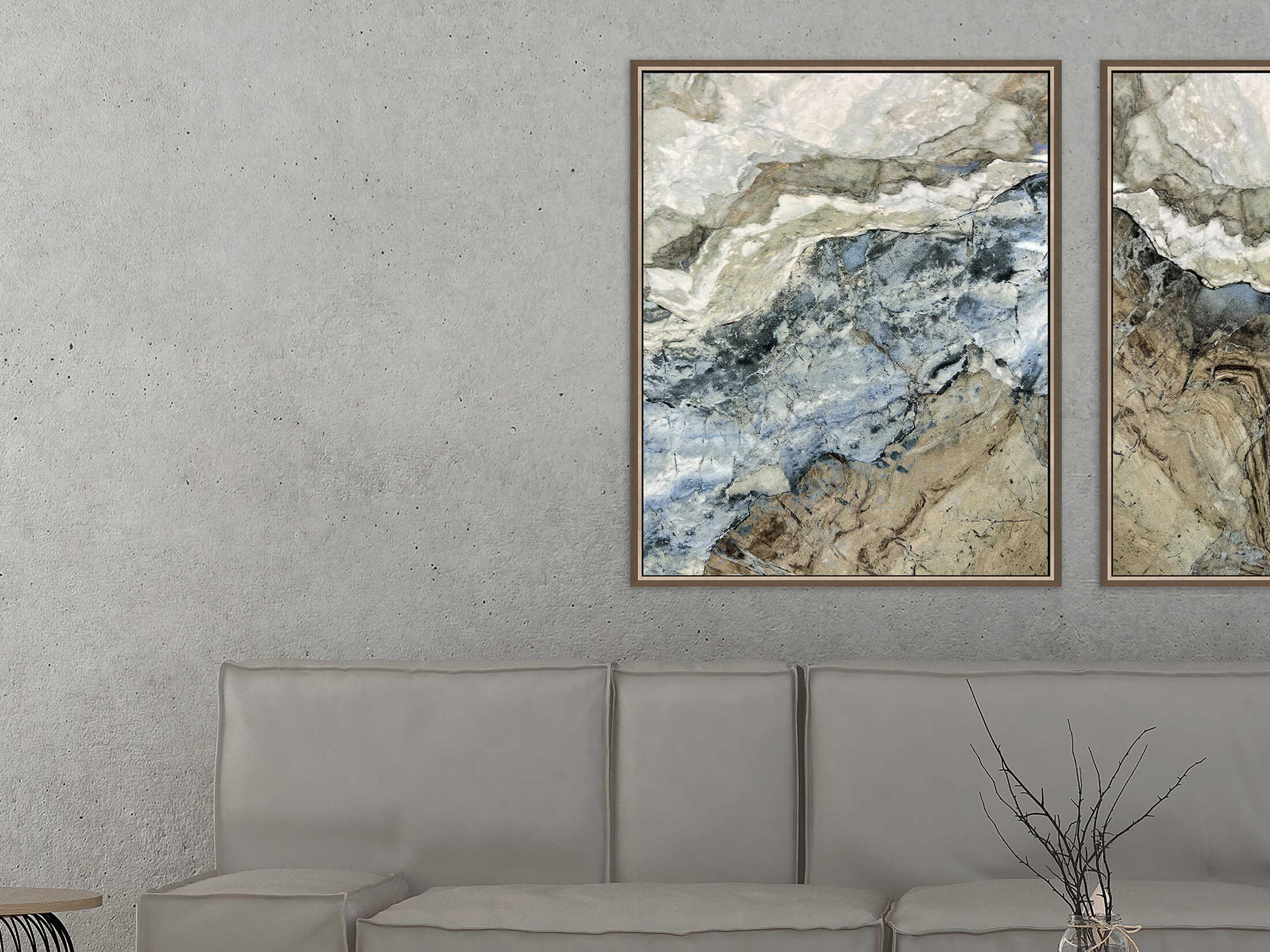Paragon Abstract Stone-I Canvas Wall Art
