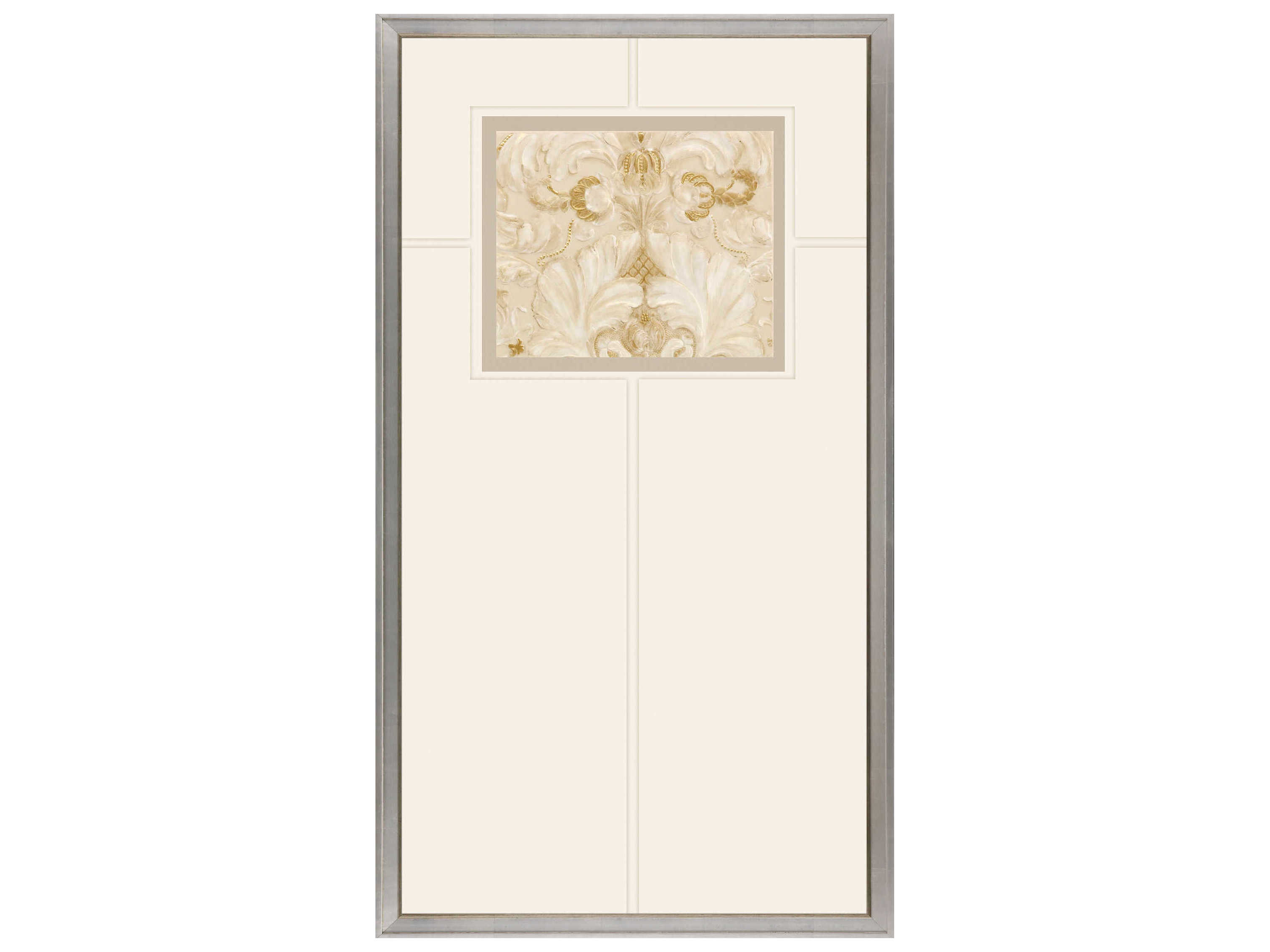 Paragon Florals Metallic Fragmento-II Shadow boxes