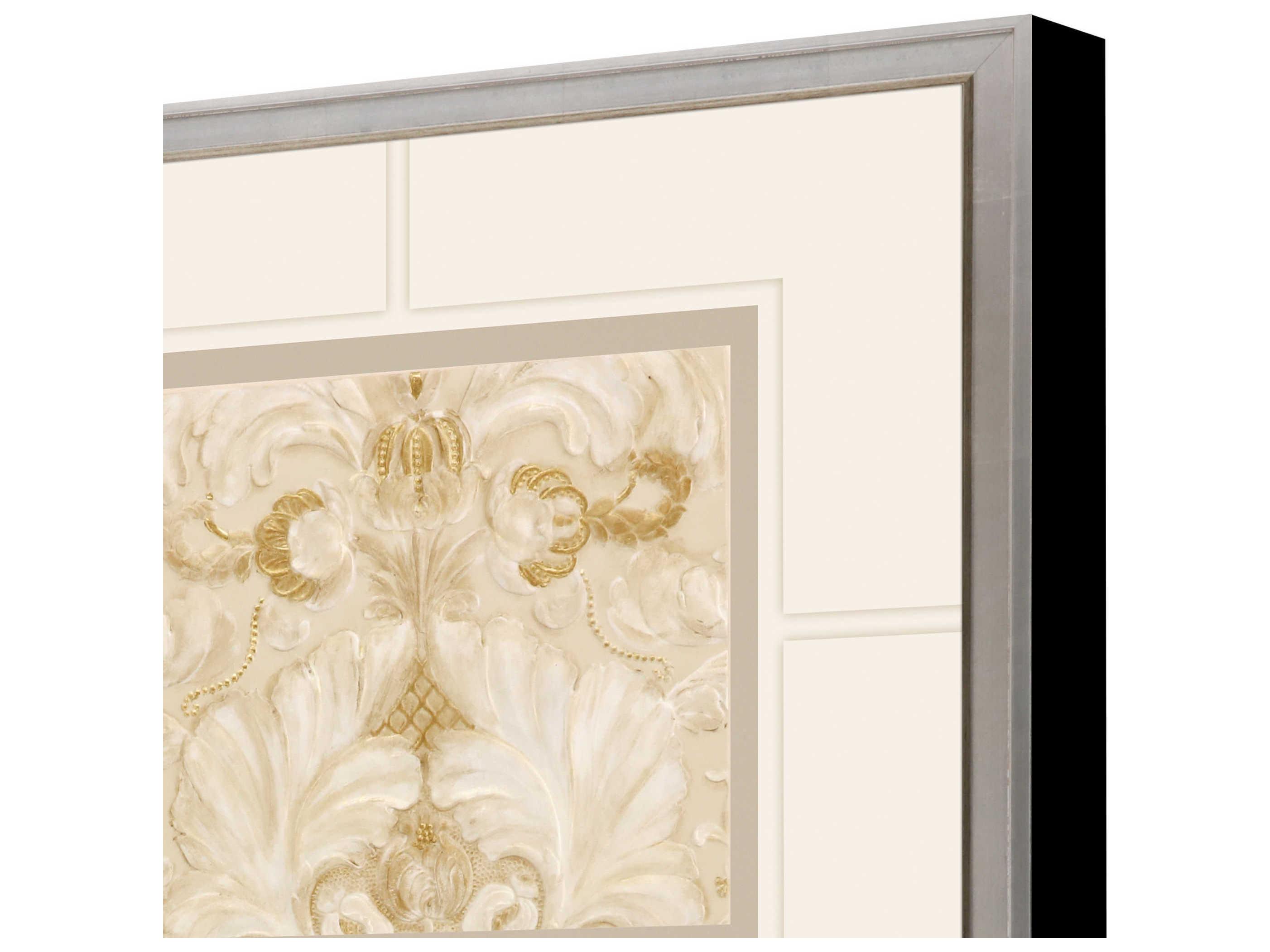 Paragon Florals Metallic Fragmento-II Shadow boxes