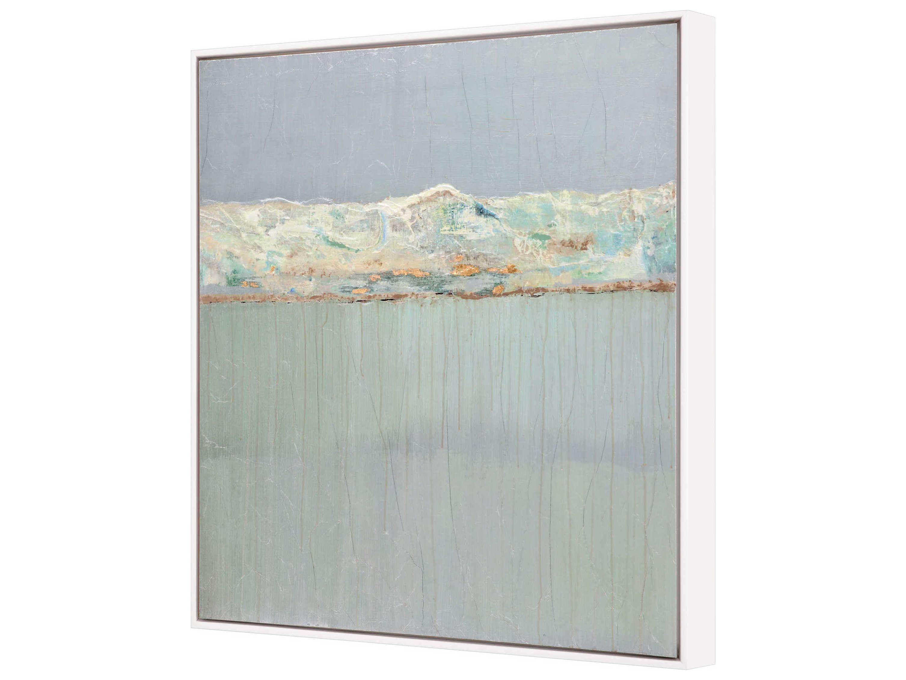 Paragon Abstract Green Beyond the Edge Wood Wall Art