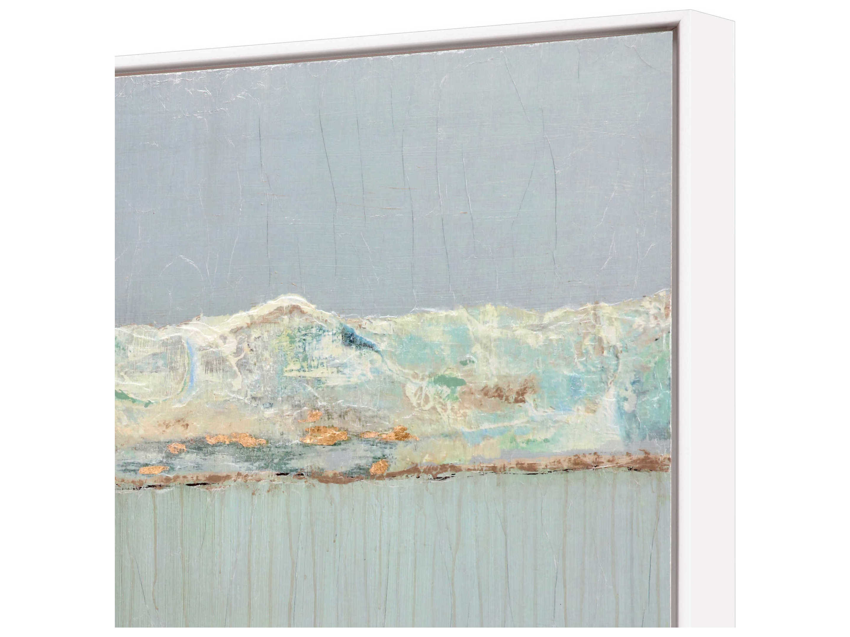 Paragon Abstract Green Beyond the Edge Wood Wall Art