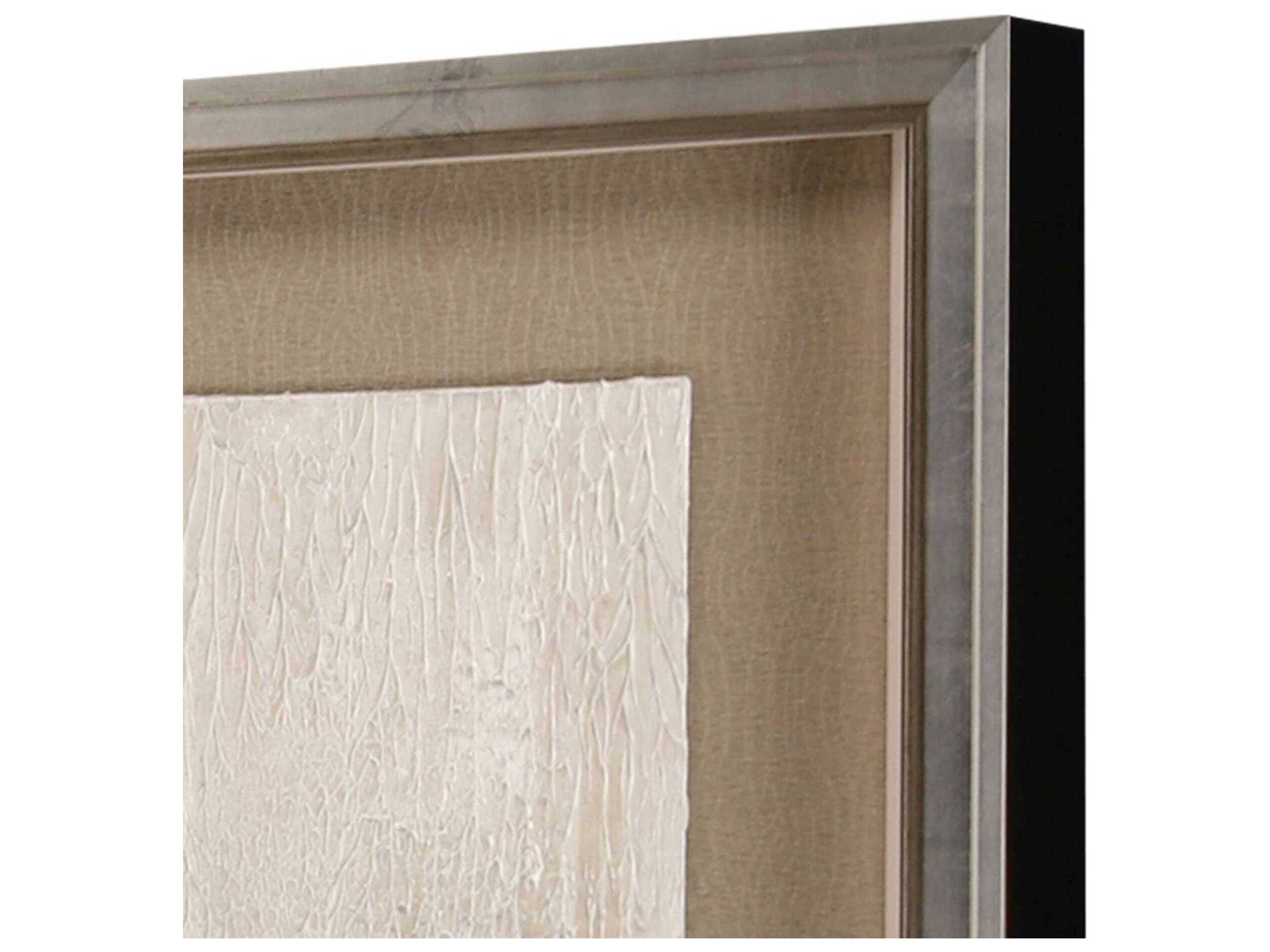 Paragon Abstract Blanco Pluma-II Wall Art Set of 2