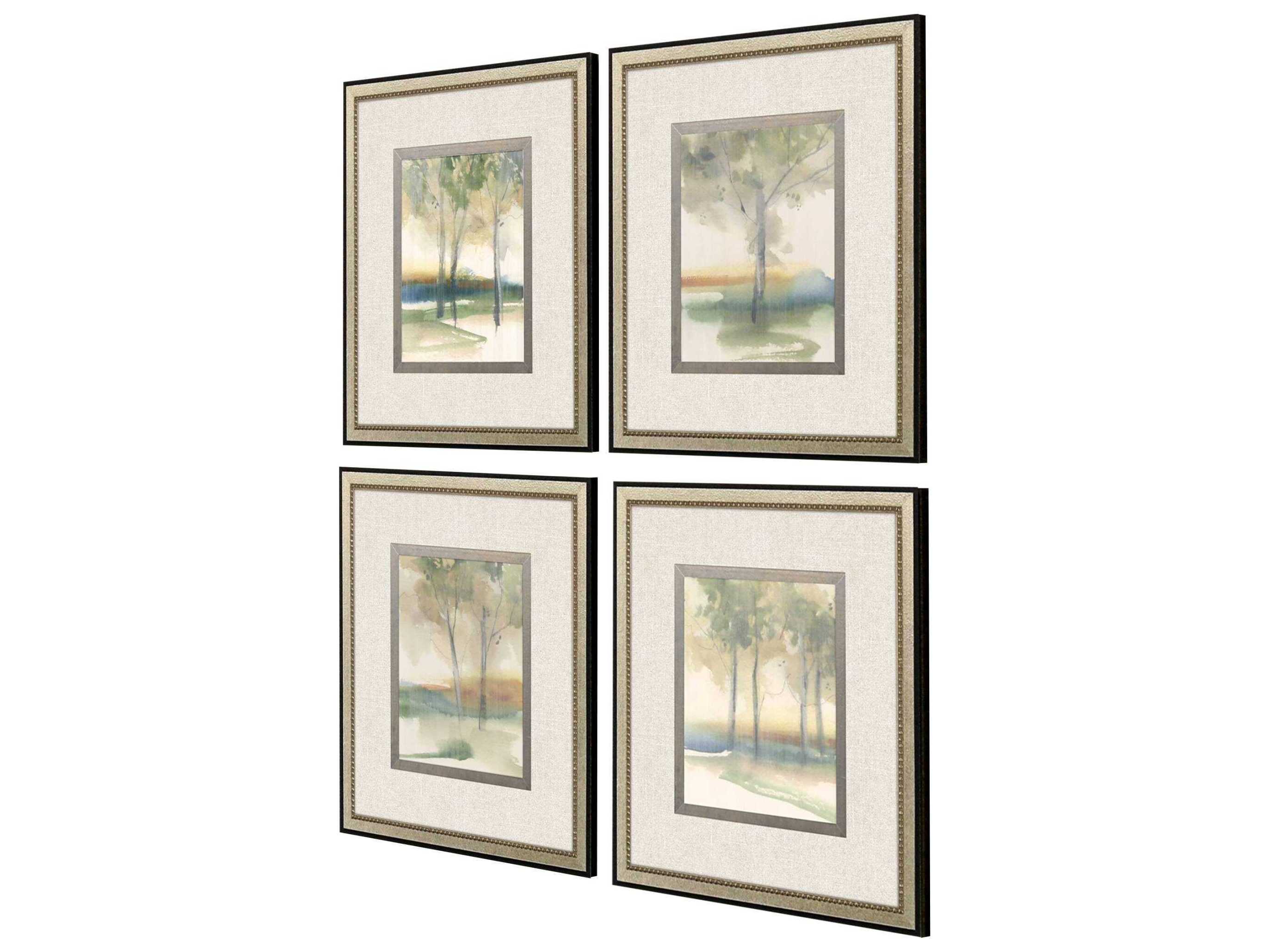 Paragon Landscapes Treescape Study Wall Art Set of 4