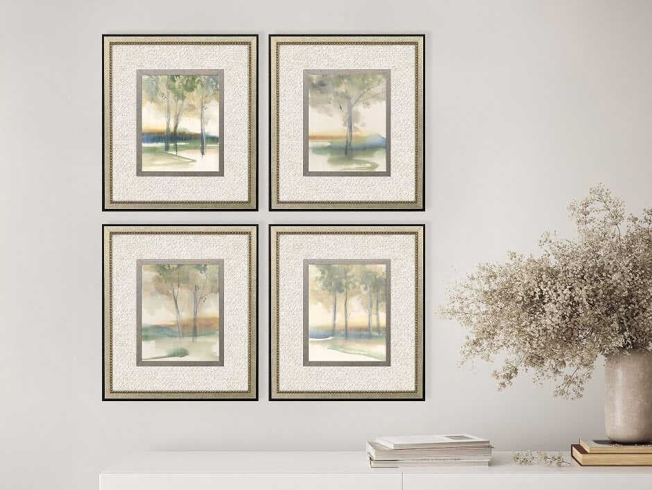 Paragon Landscapes Treescape Study Wall Art Set of 4