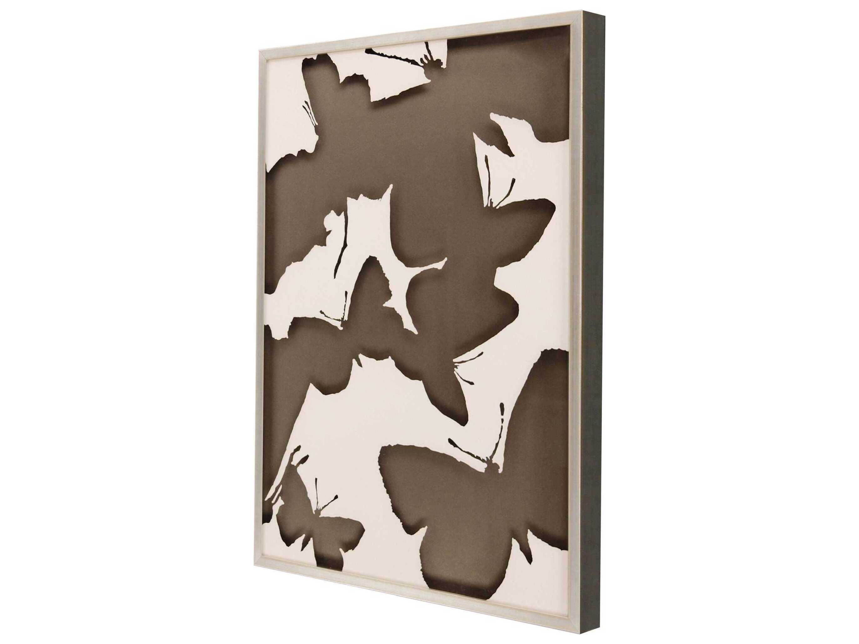 Paragon Animals Monochrome Flutter-I Shadow Box
