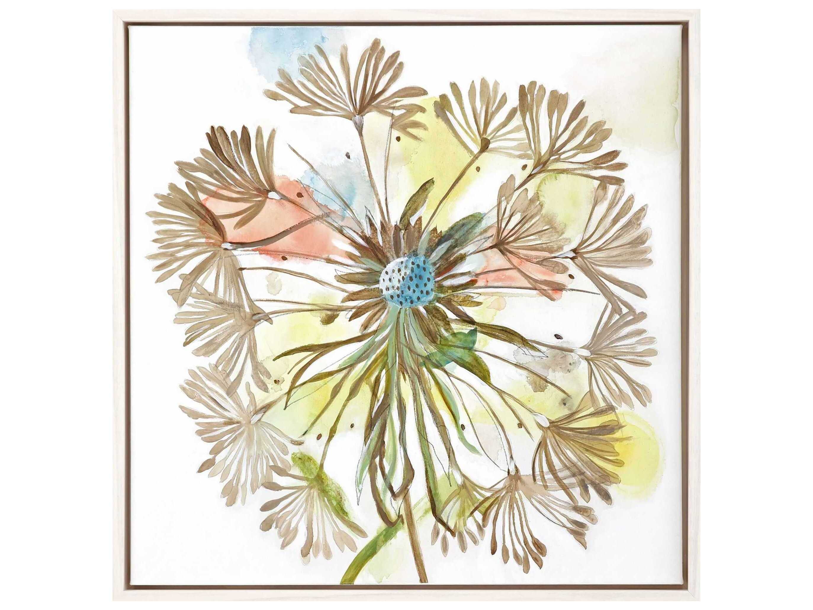 Paragon Florals Dandelion-I Canvas Wall Art