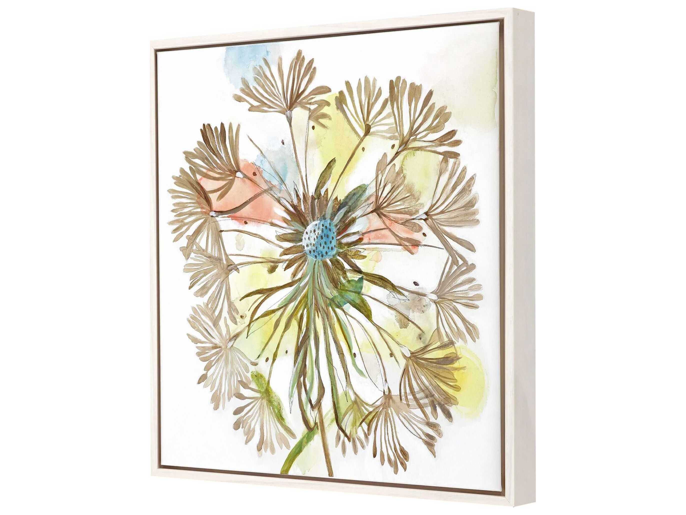 Paragon Florals Dandelion-I Canvas Wall Art