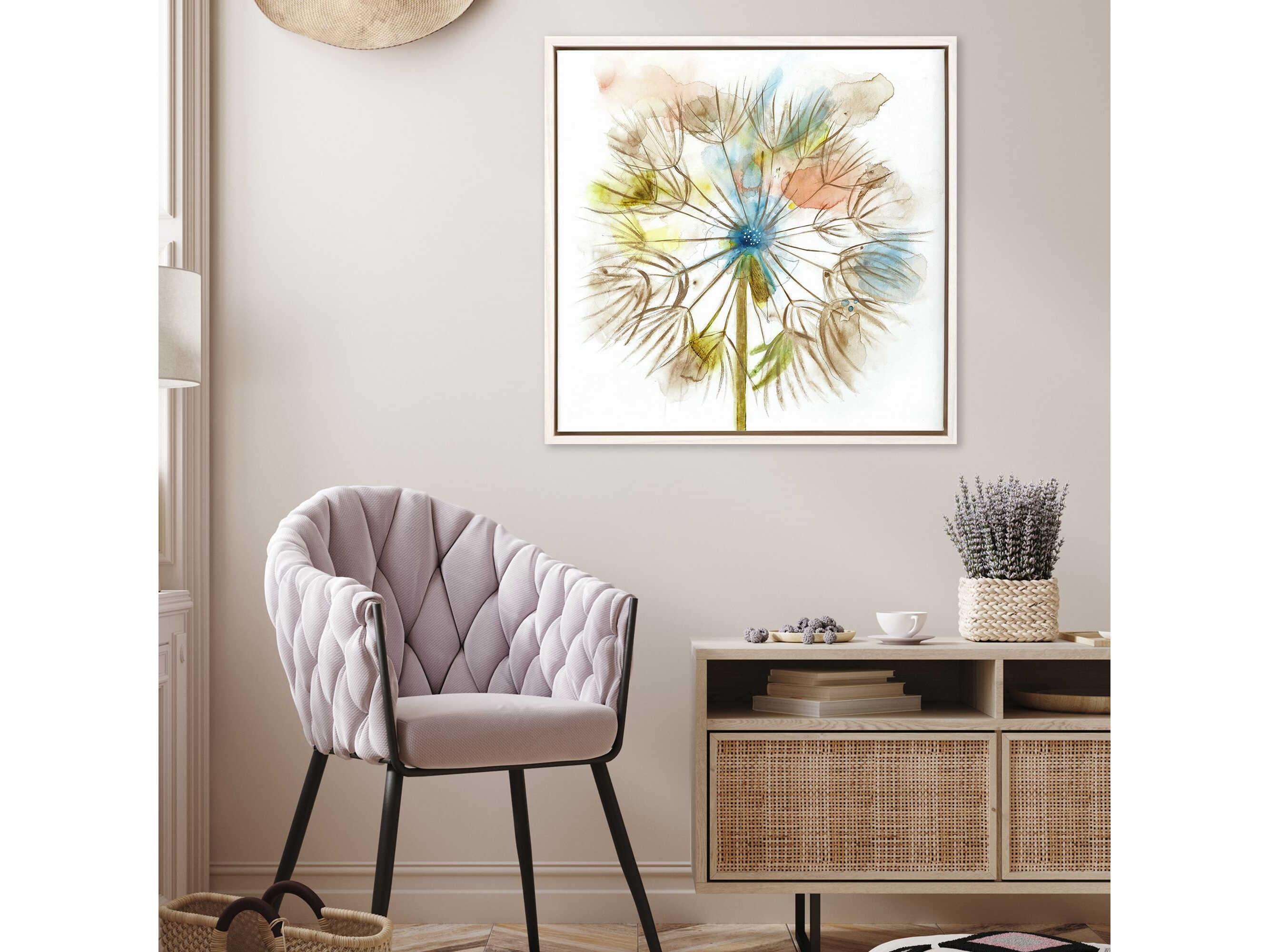 Paragon Florals Dandelion-II Canvas Wall Art