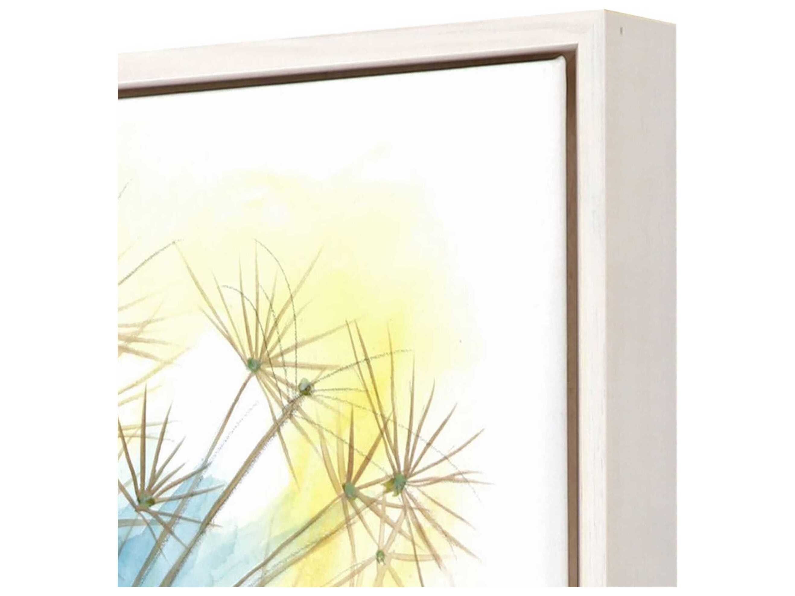 Paragon Florals Dandelion-III Canvas Wall Art