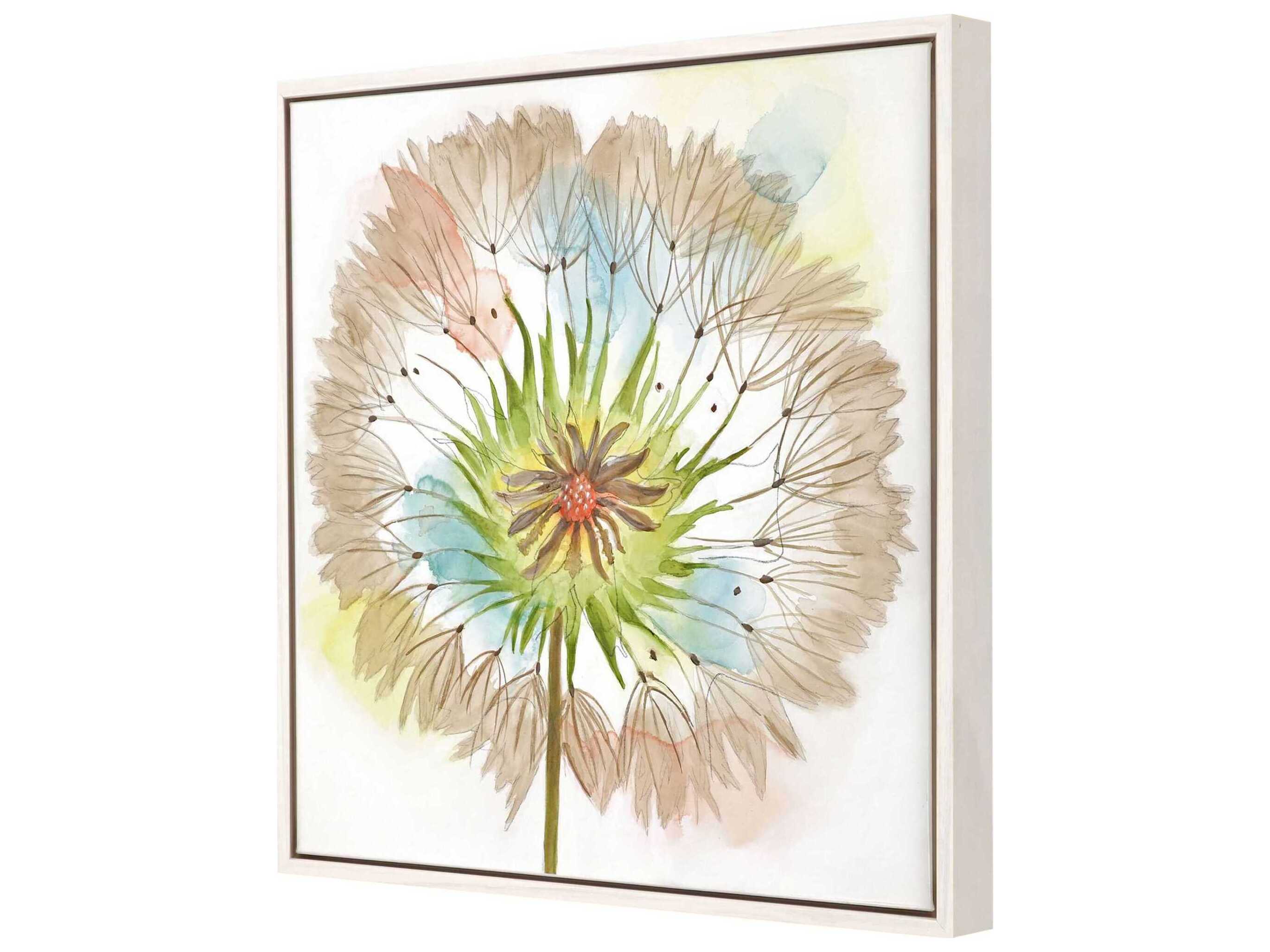 Paragon Florals Dandelion-IV Canvas Wall Art
