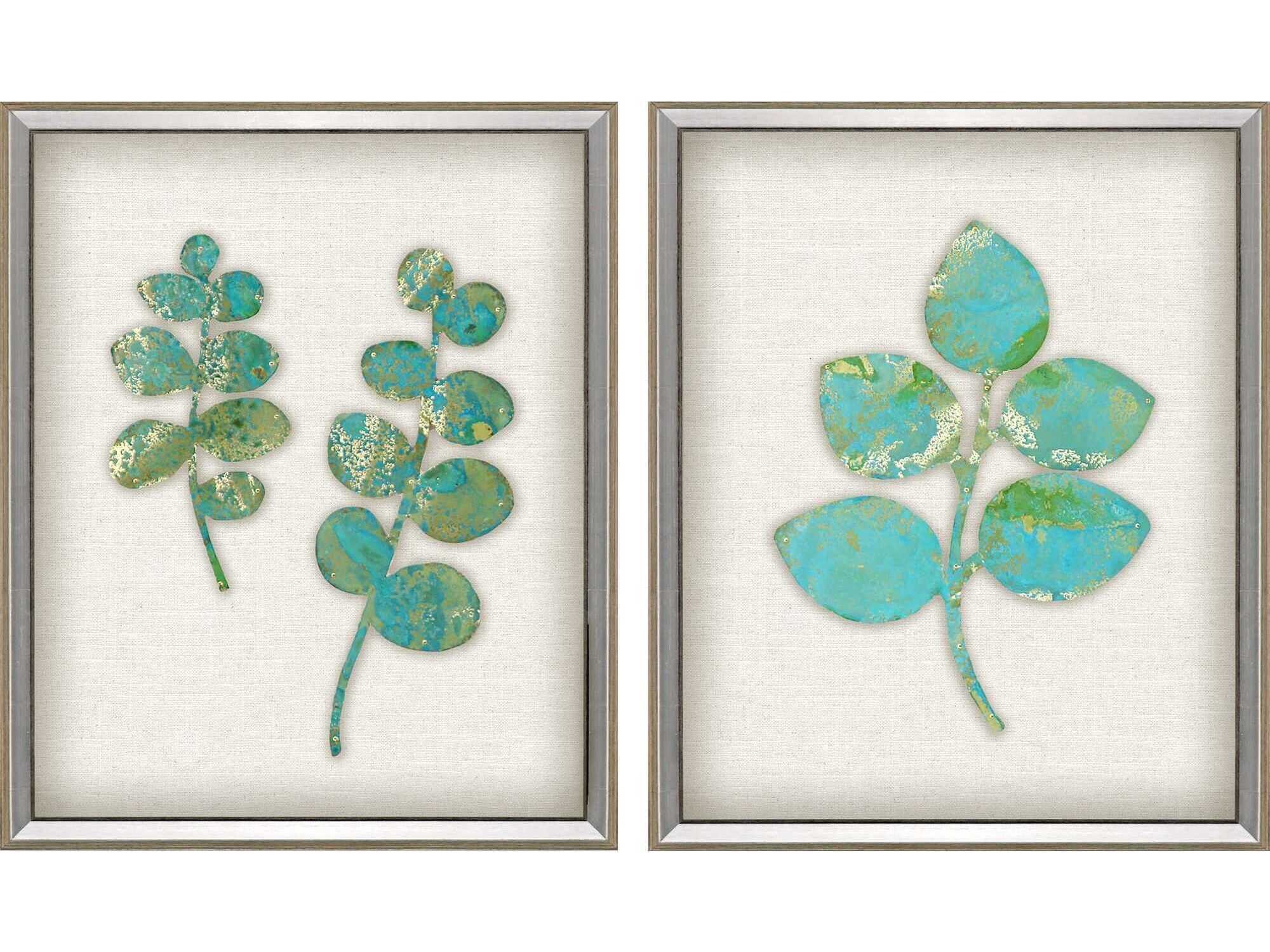Paragon Florals Botanical-I Wall Art Set of 2