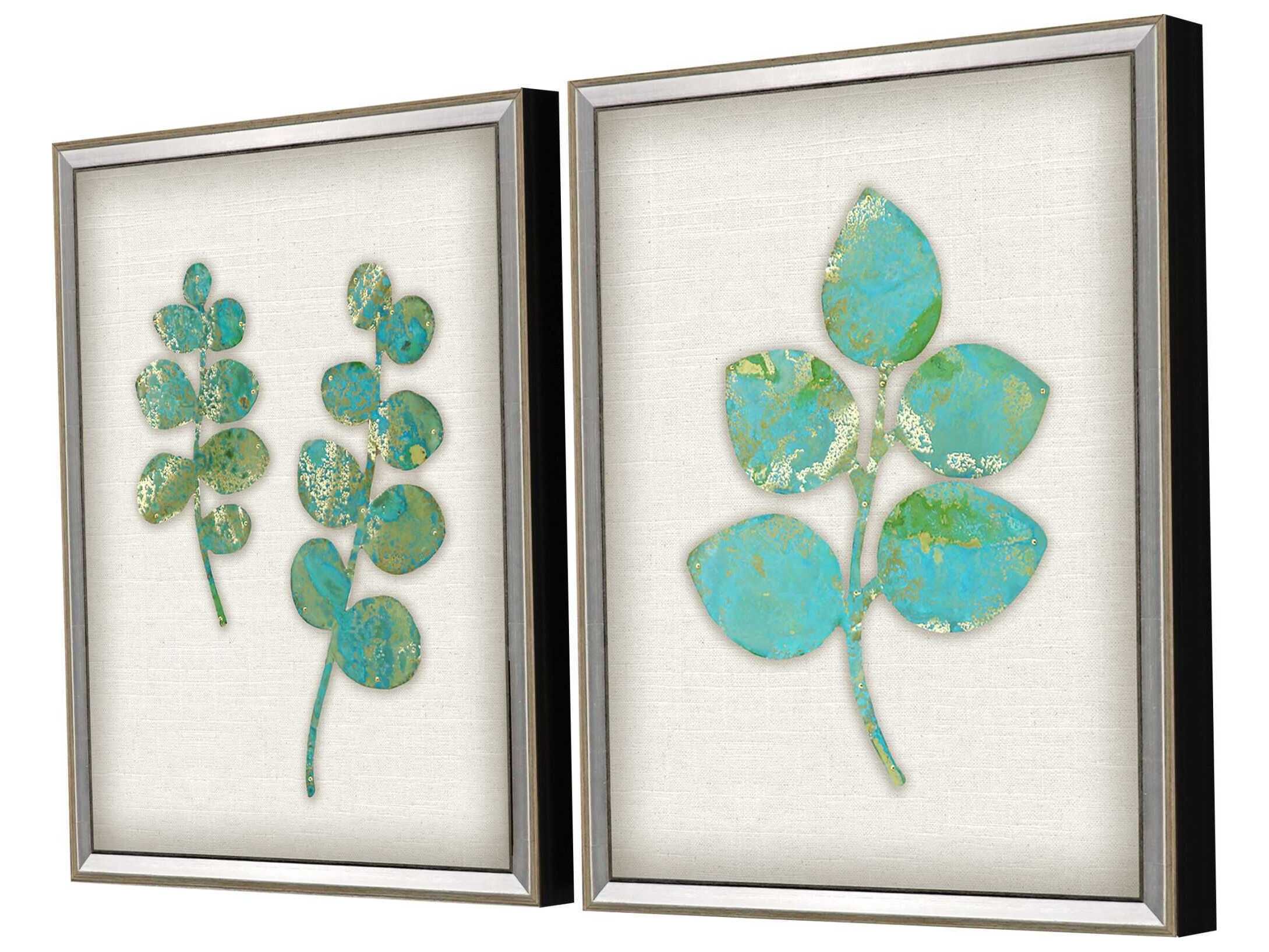Paragon Florals Botanical-I Wall Art Set of 2