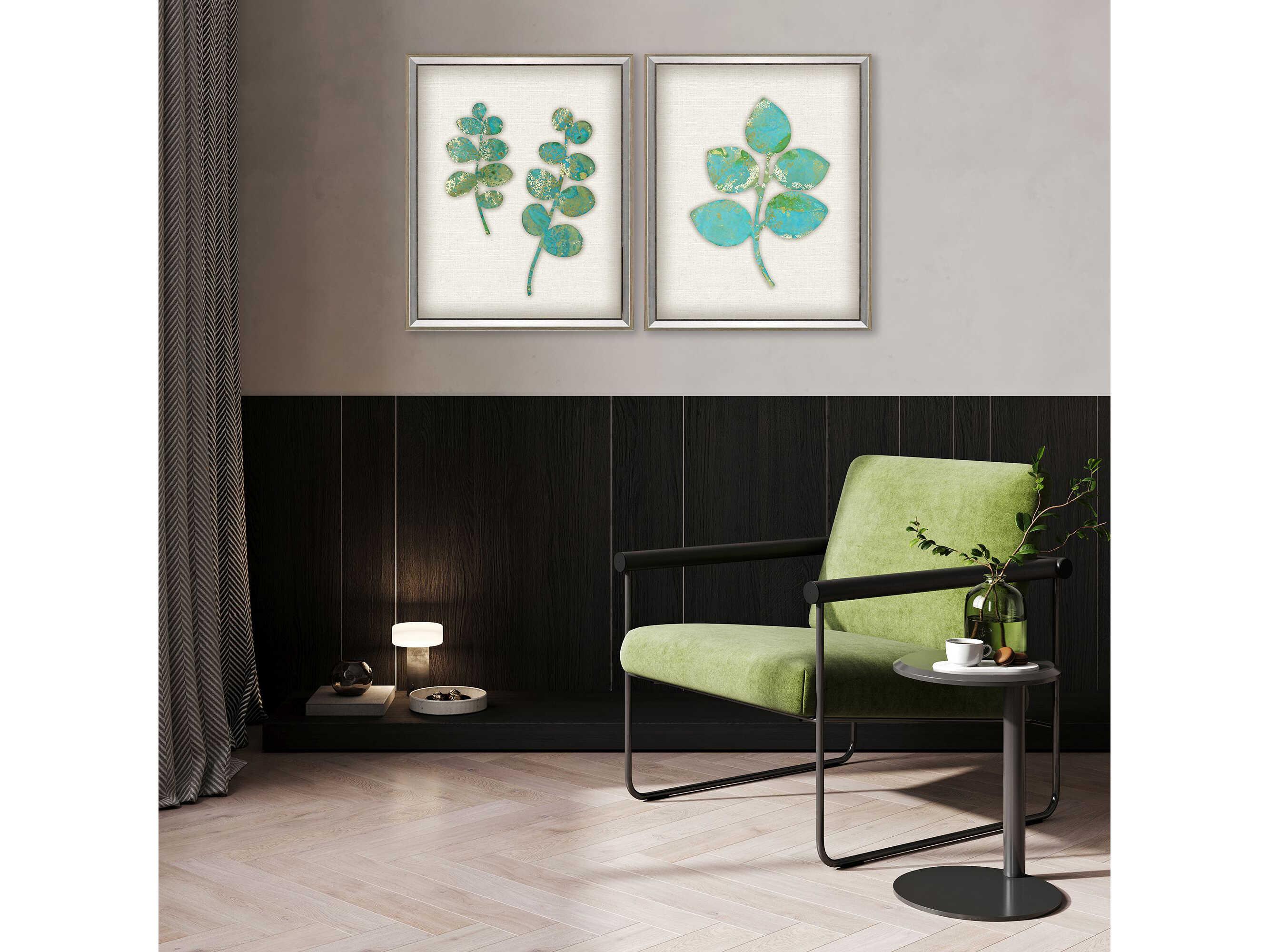 Paragon Florals Botanical-I Wall Art Set of 2