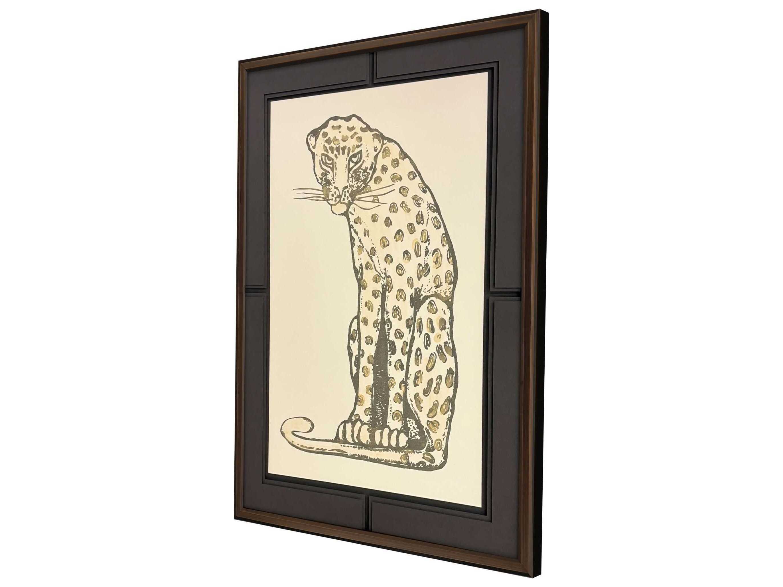 Paragon Golden Cheetah Wall Art