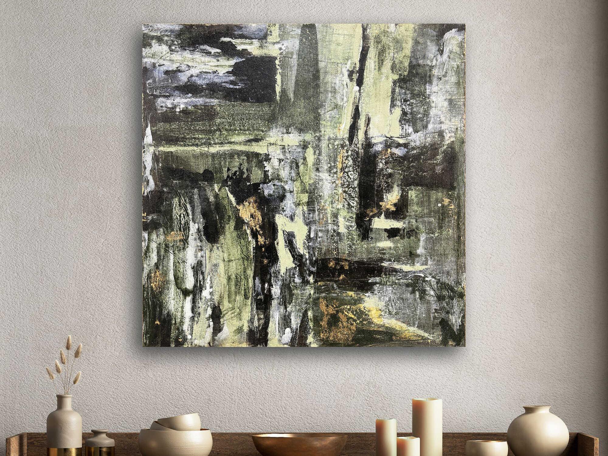 Paragon Abstract Capa Verde Wall Art