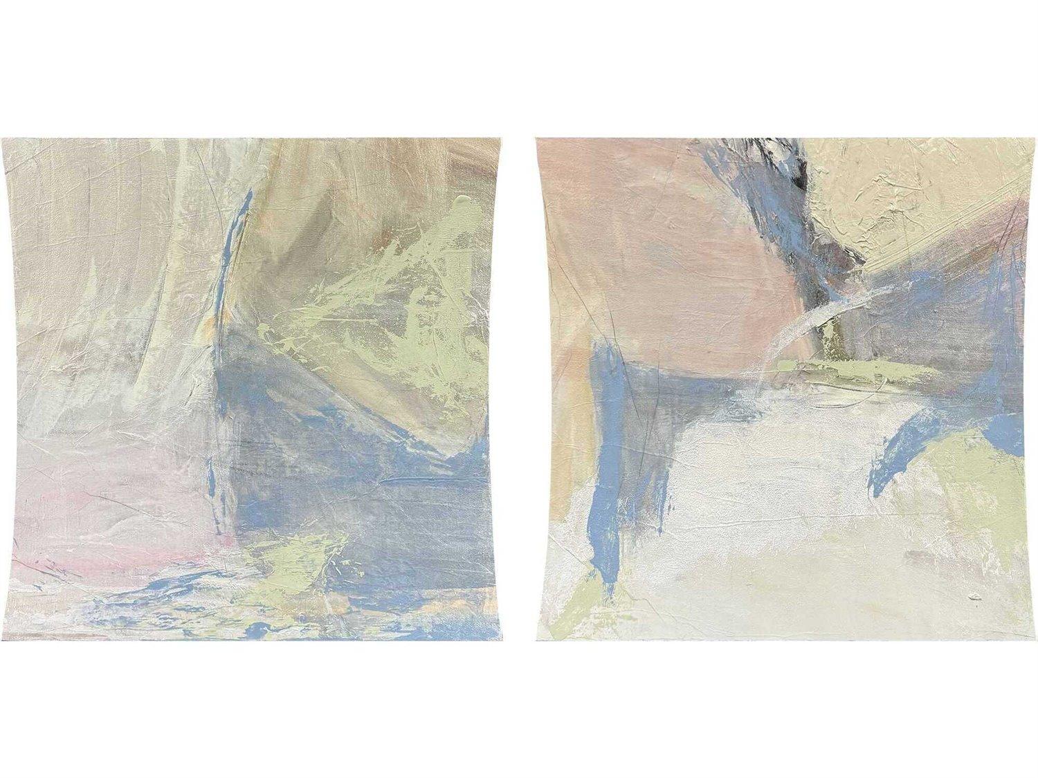 Paragon Abstract Finding Peace-II Wood Wall Art Set of 2