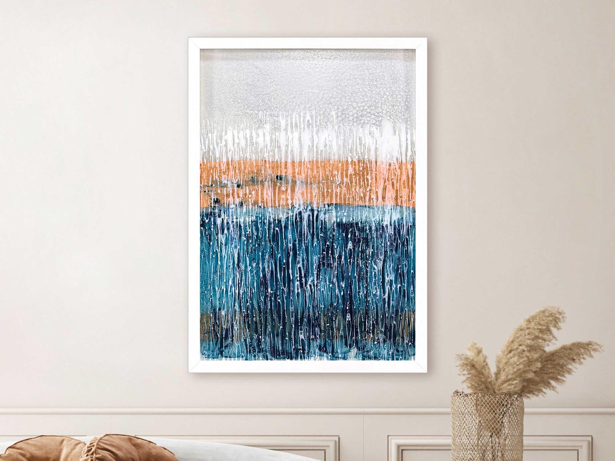 Paragon Abstract Copper Climber-II Wall Art