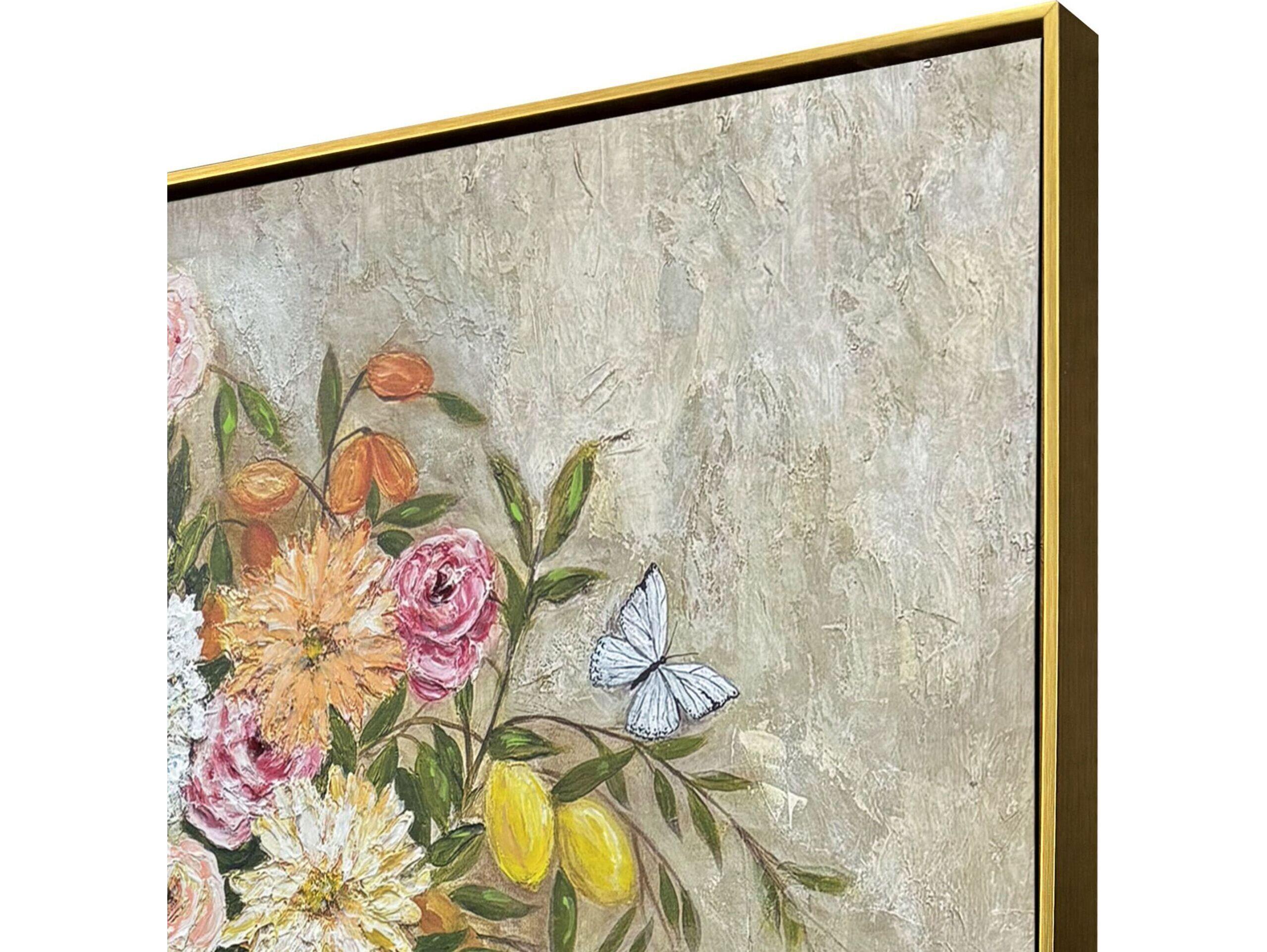 Paragon Arrangement in Blue Canvas Wall Art