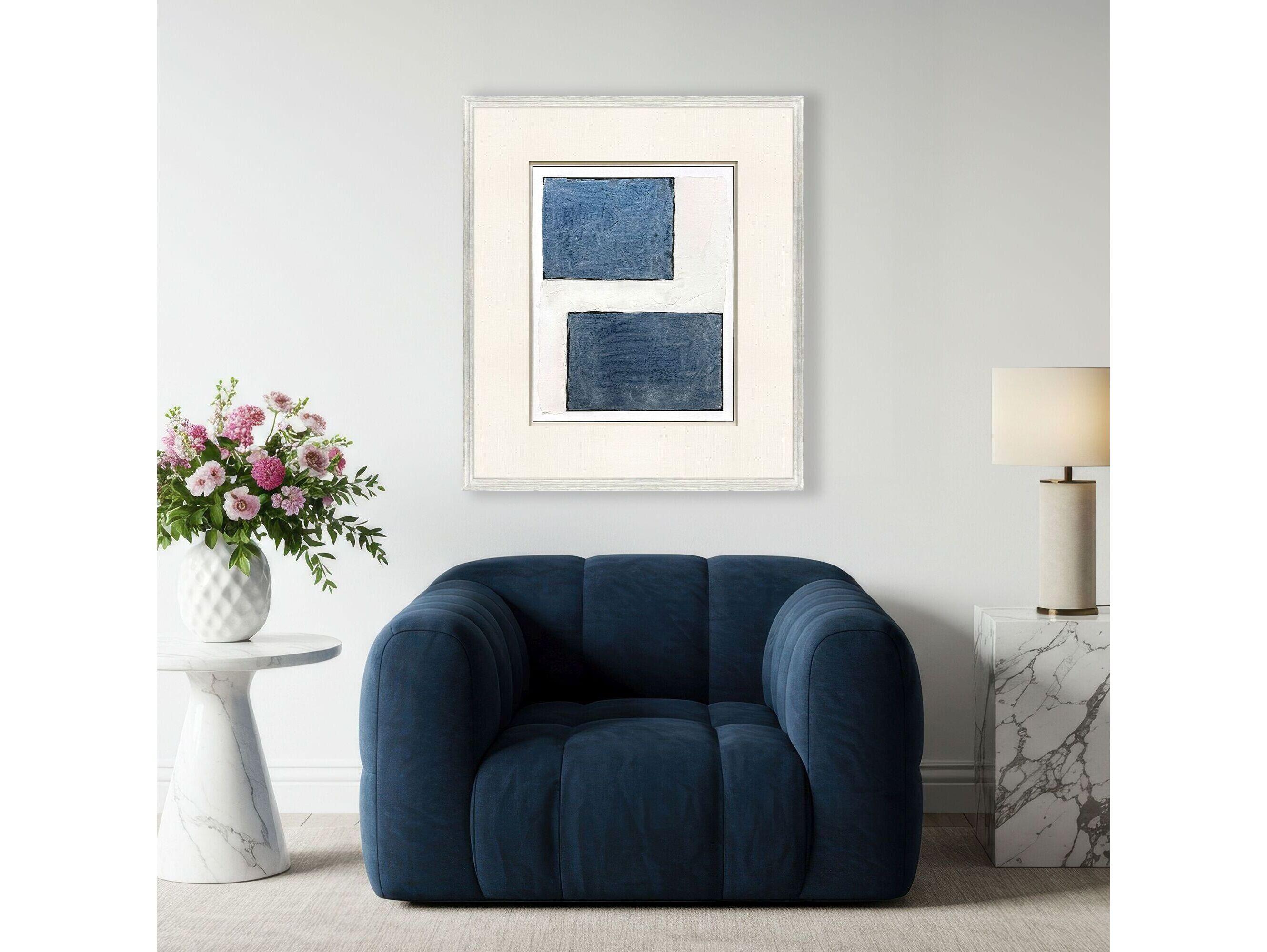 Paragon Indigo Framework II Framed Art