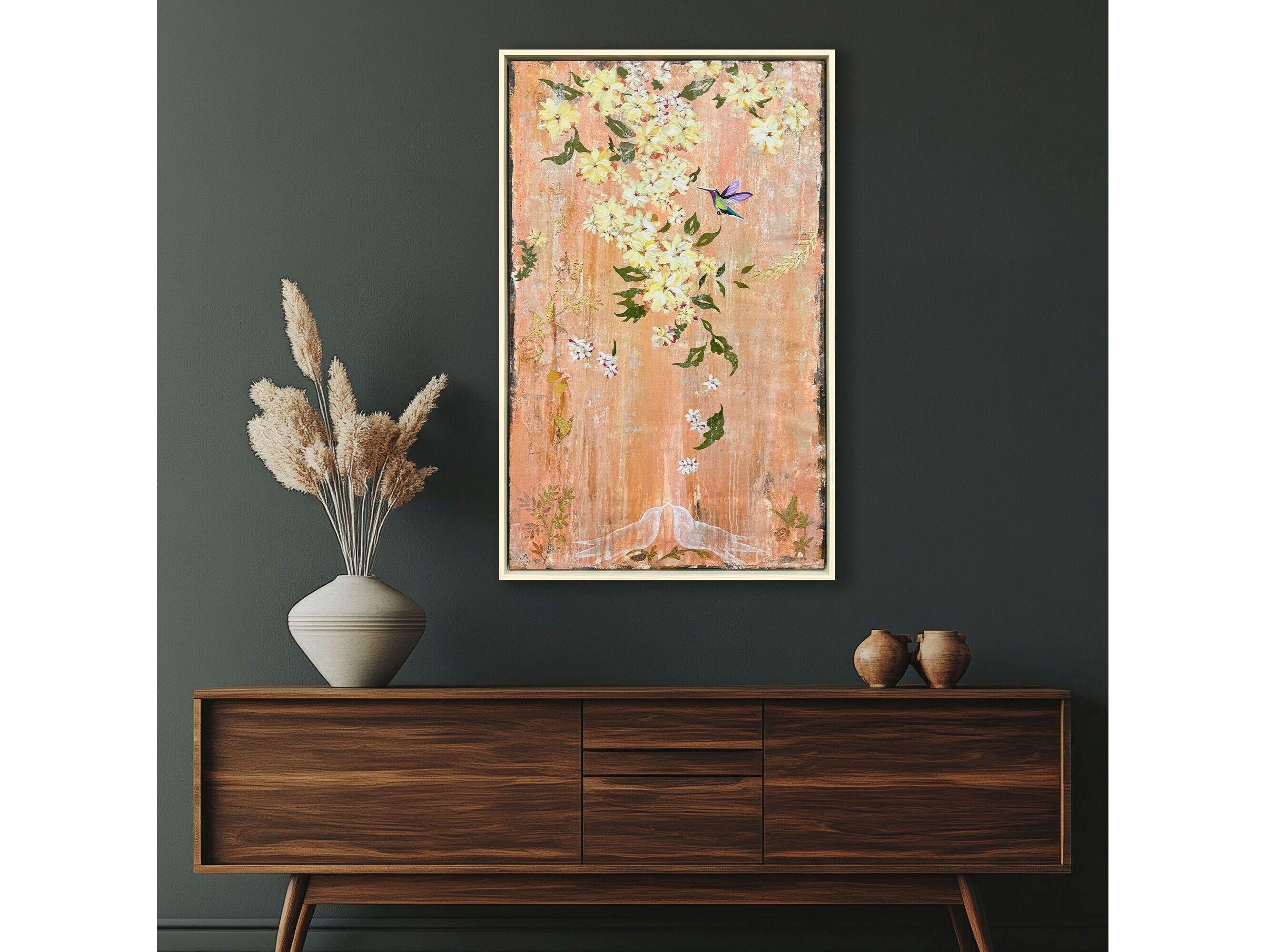 Paragon Love Birds I Canvas Wall Art