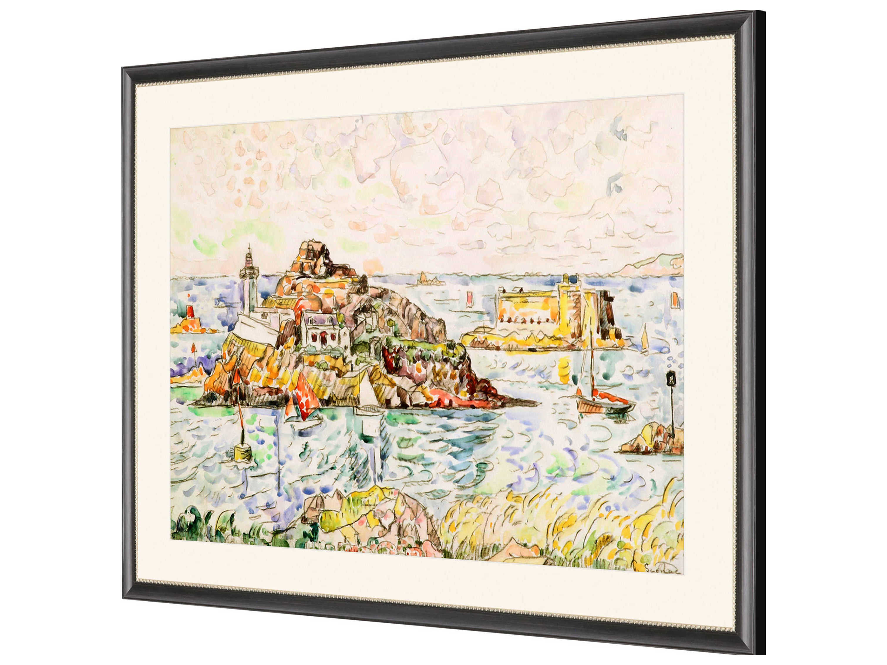 Paragon Scenic Blue Morlaix Wall Art