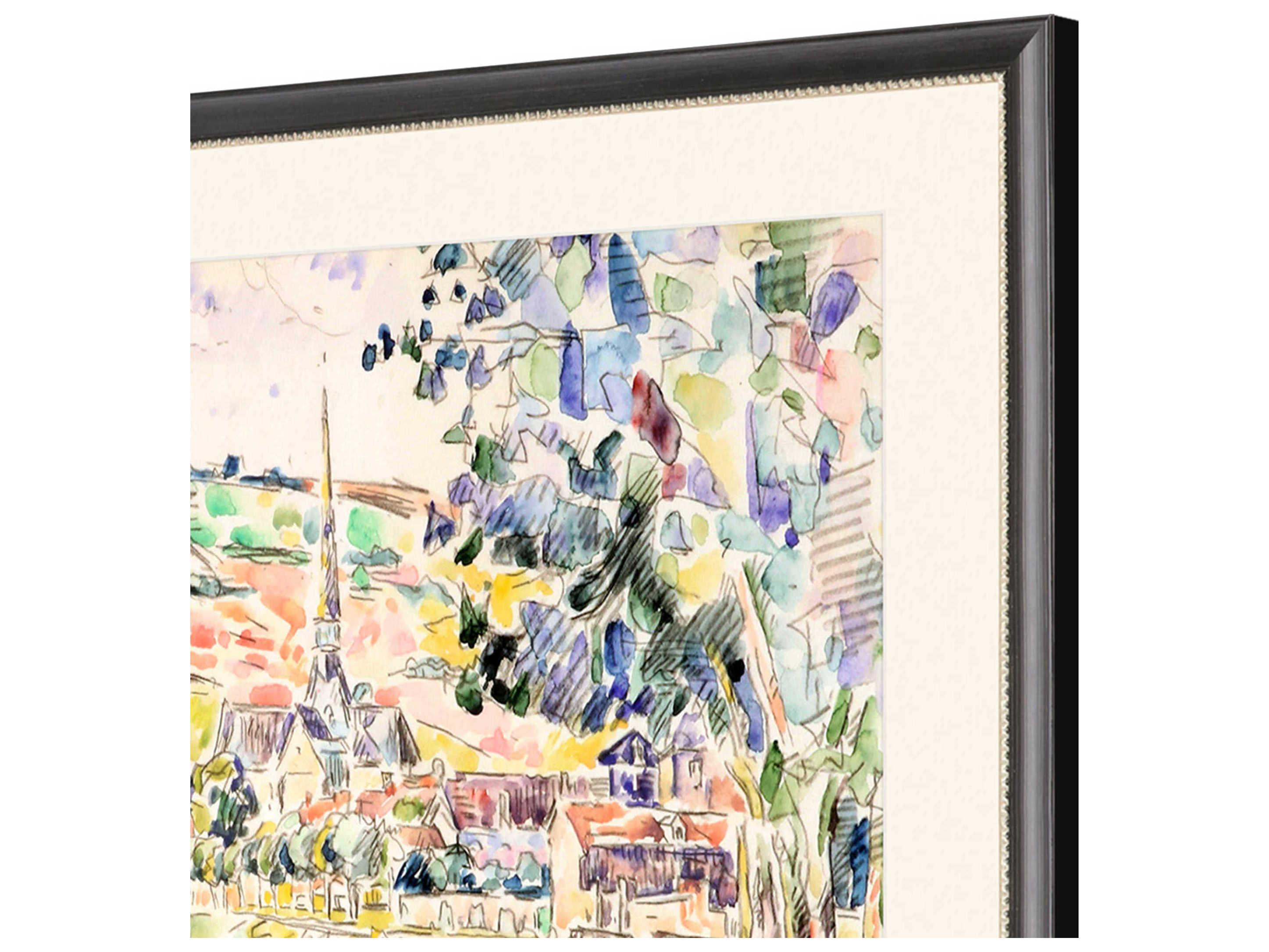 Paragon Scenic Blue The River Bank Wall Art