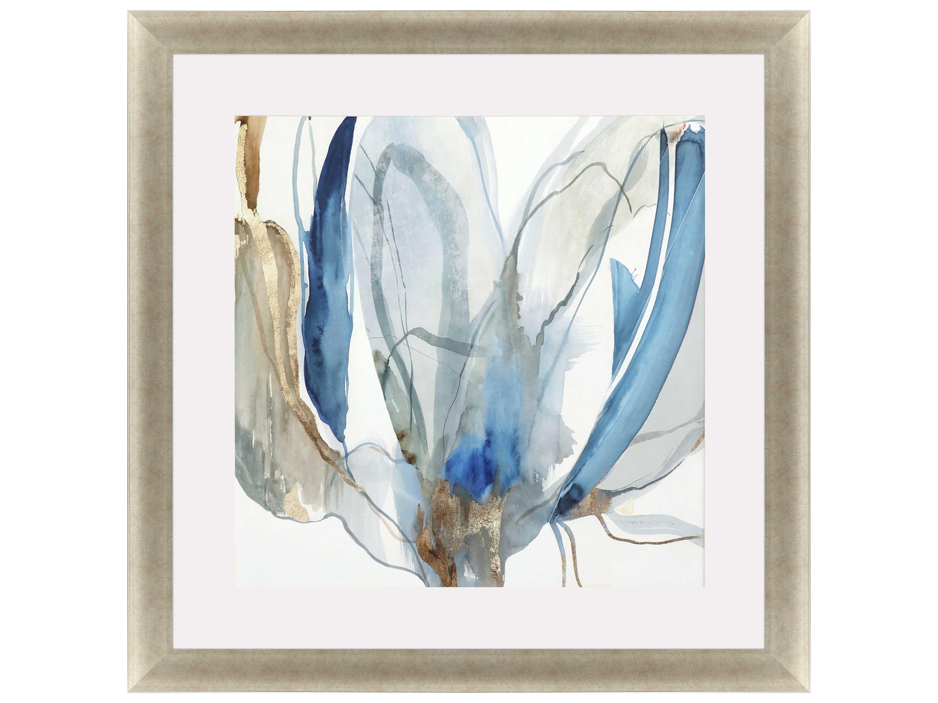 Paragon Florals Blue Refined-I Wall Art