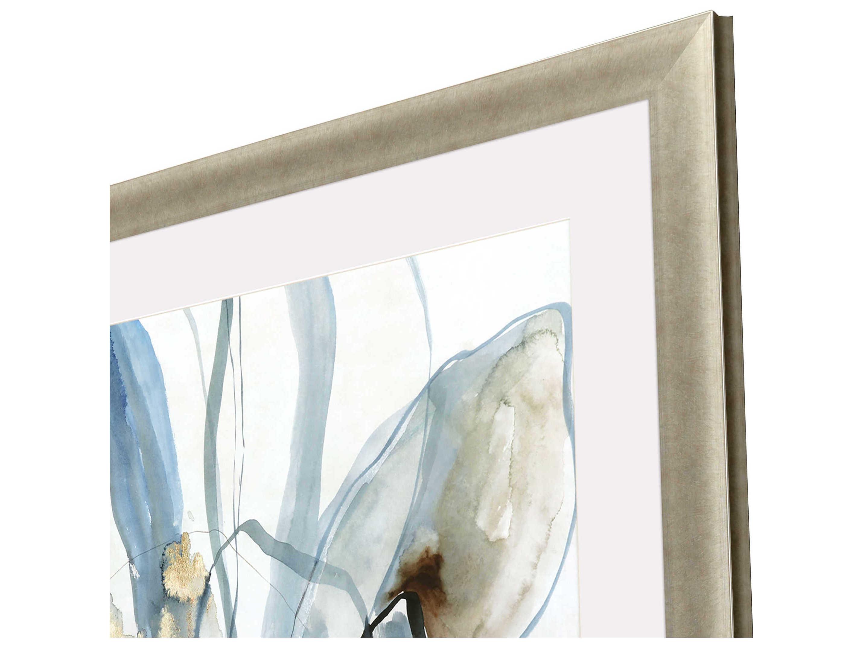 Paragon Florals Blue Refined-II Wall Art
