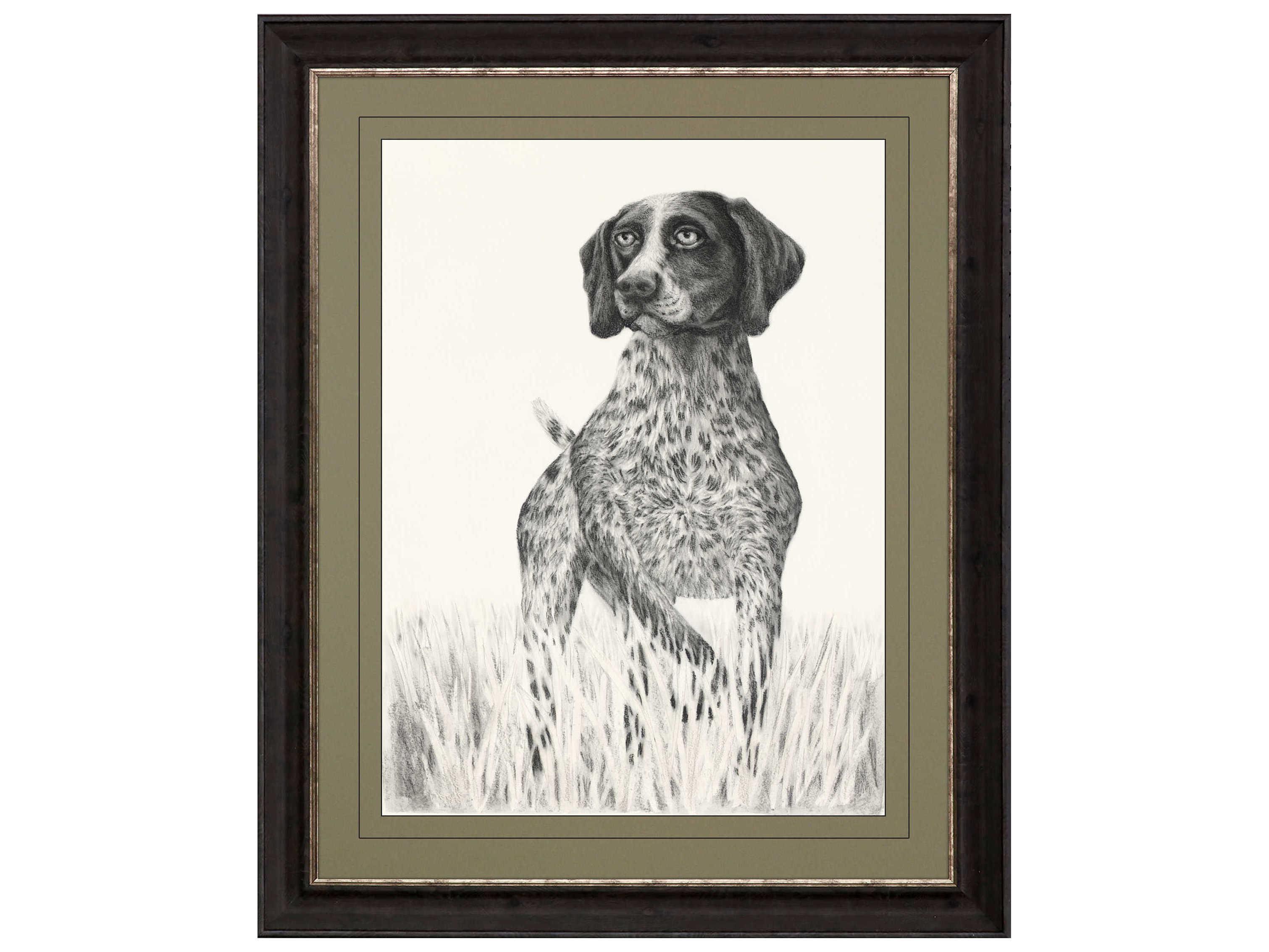 Paragon Animals Green Canine Watch Wall Art