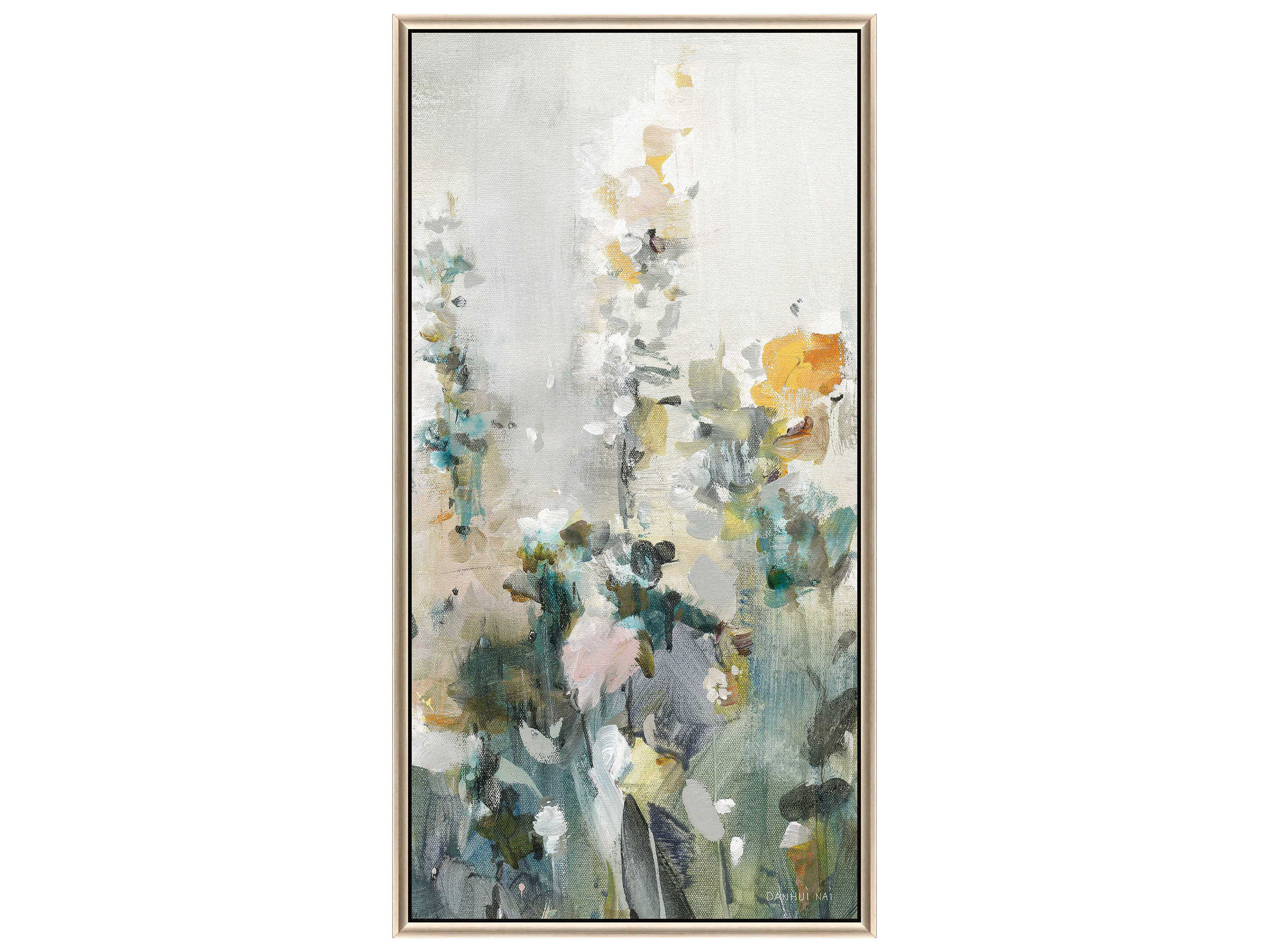 Paragon Florals Pink Rustic Garden-I Canvas Wall Art