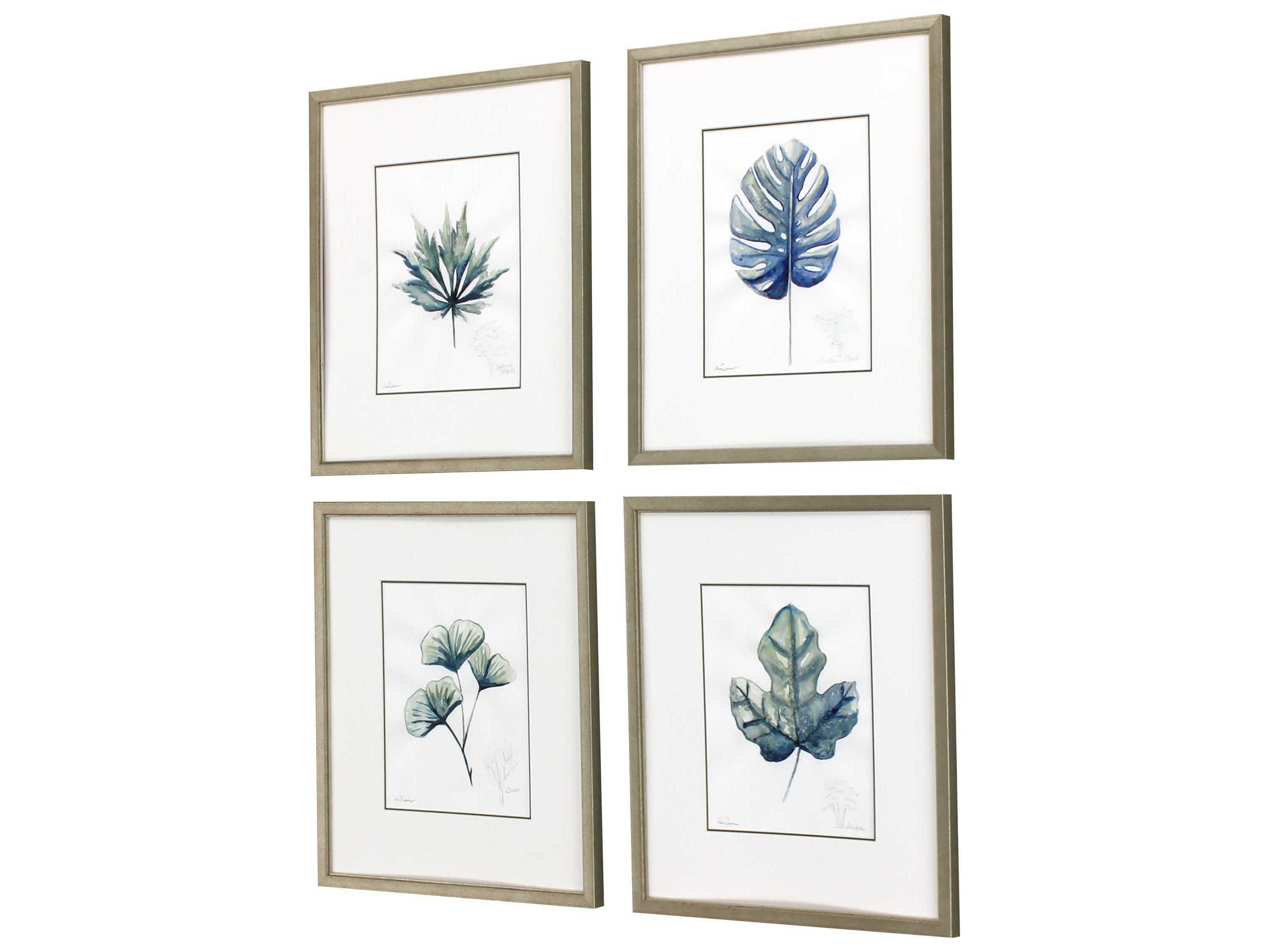 Paragon Plant Drawings Wall Art Set of 4