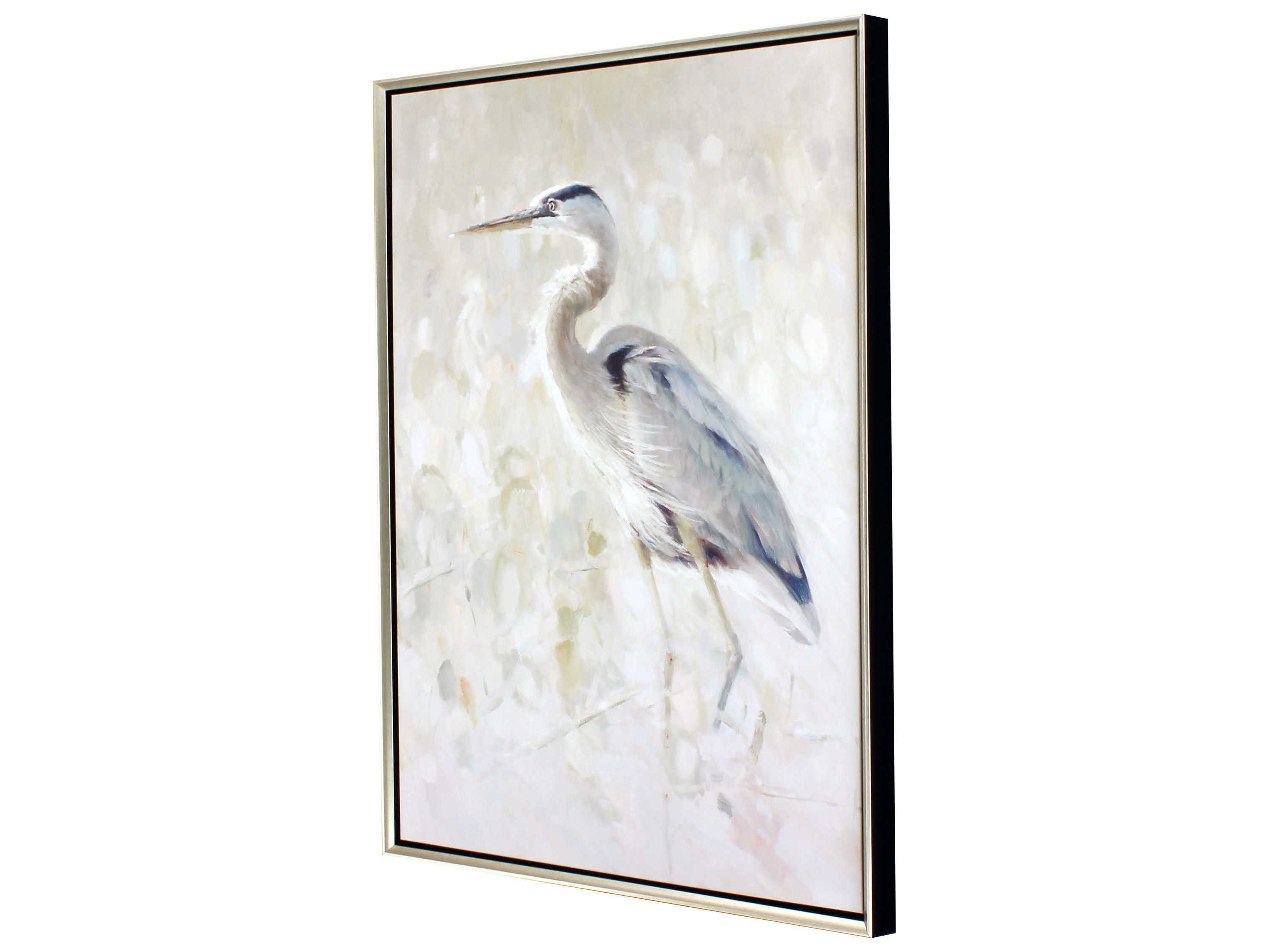 Paragon Great Blue Heron-II Canvas Wall Art