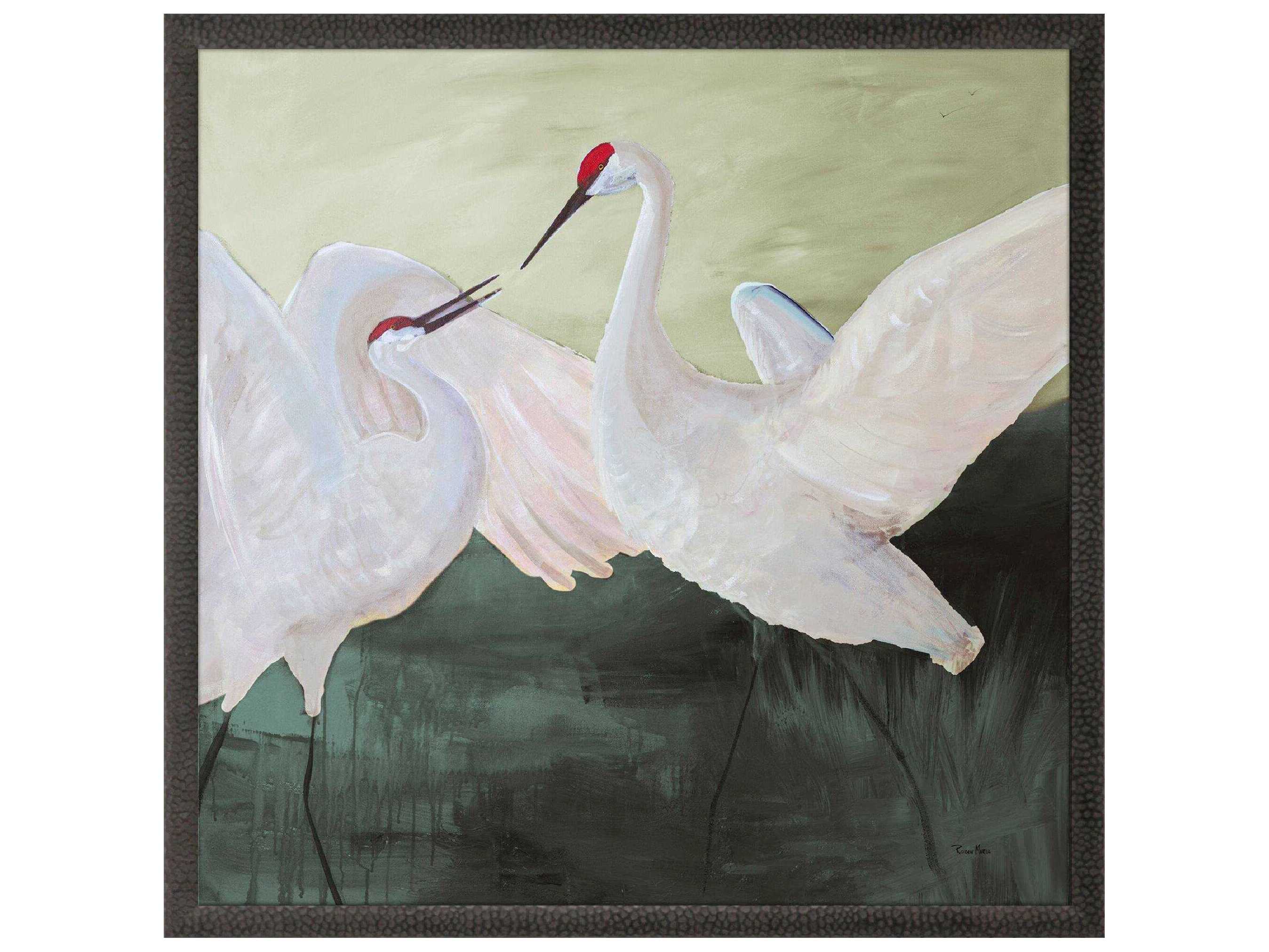Paragon Animals White Sandhill Cranes Wall Art
