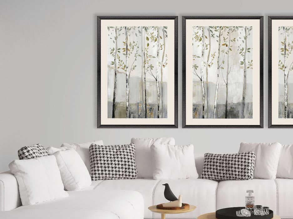 Paragon Landscapes Blue Birch Serenade-I Wall Art