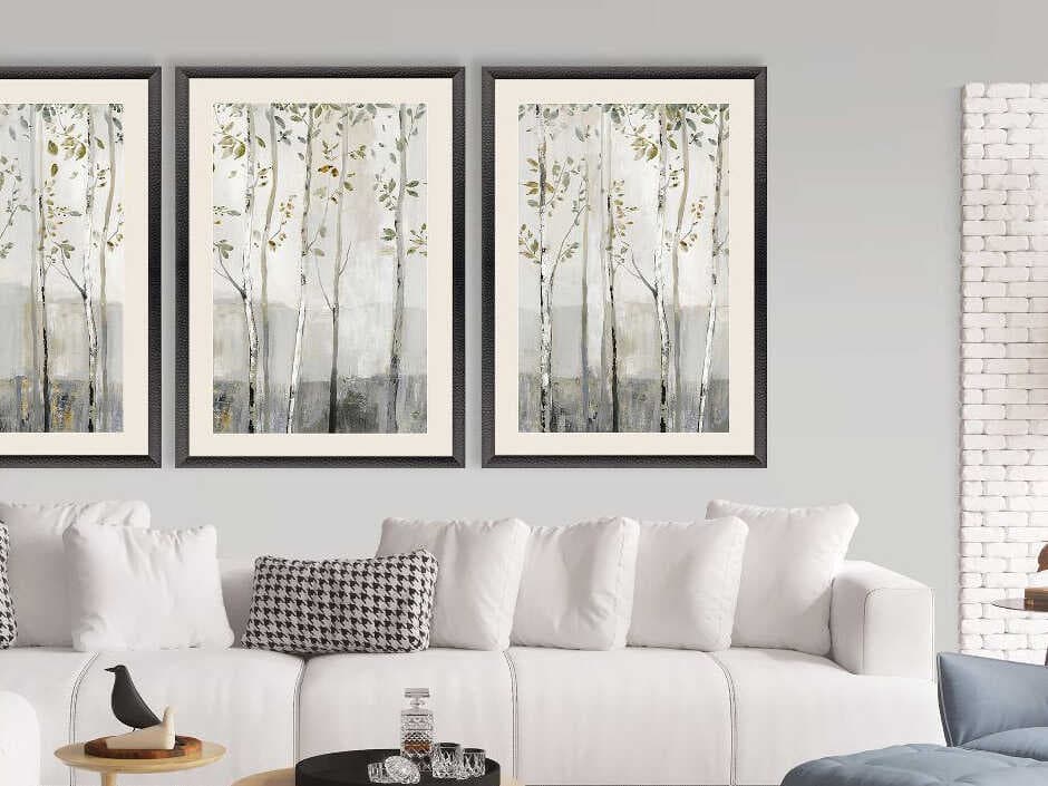 Paragon Landscapes Blue Birch Serenade-III Wall Art