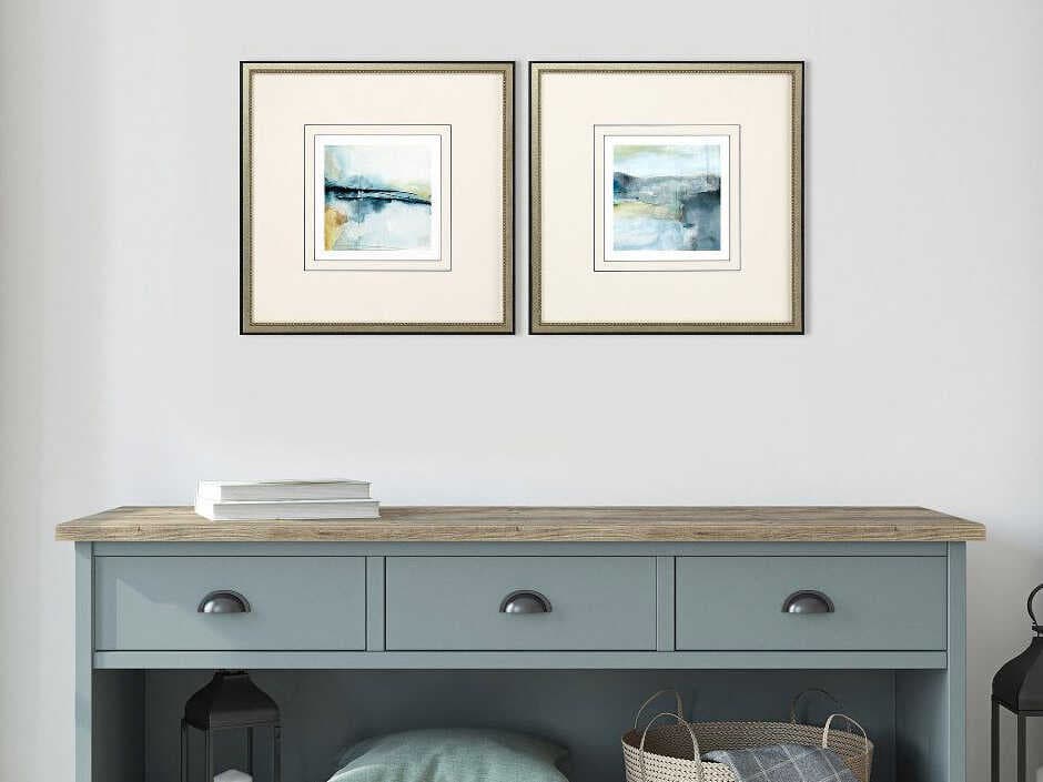 Paragon Abstract Mist Wall Art Set of 2