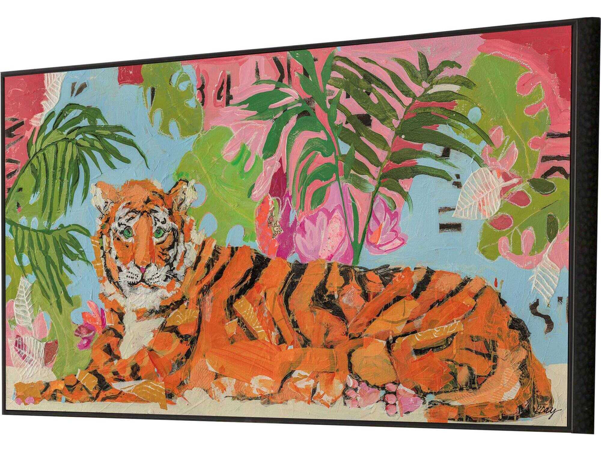 Paragon Animals Tiger at Rest Wall Art