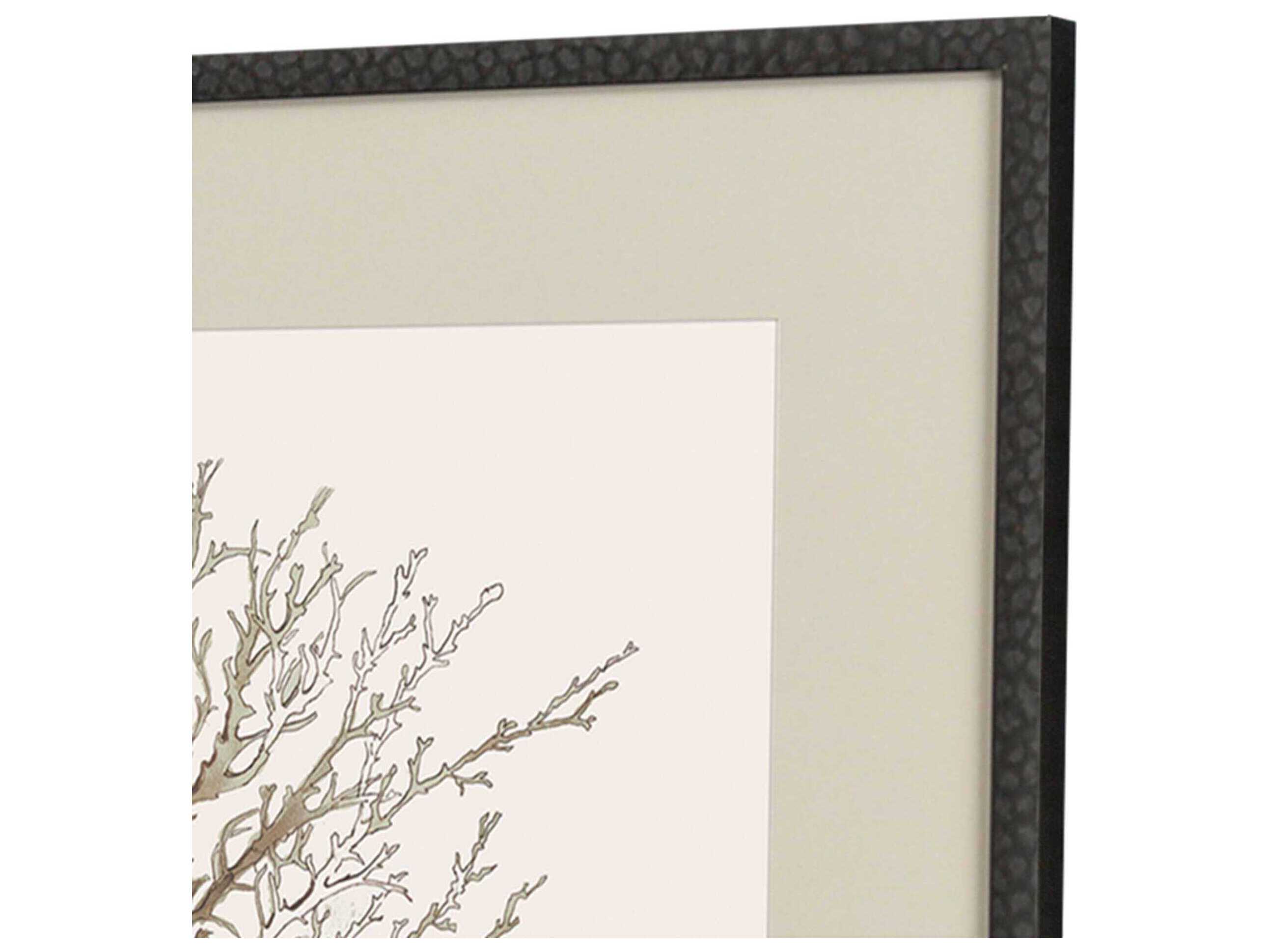 Paragon Naturals Taupe Coral Wall Art Set of 2