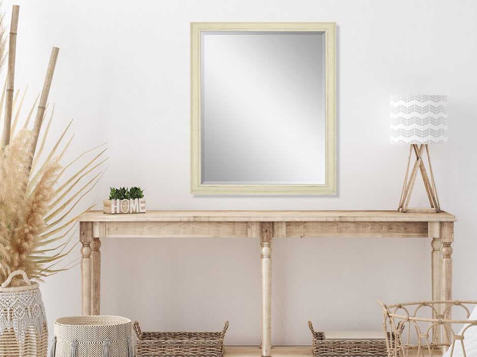 Paragon Beige Rectangular Wall Mirror