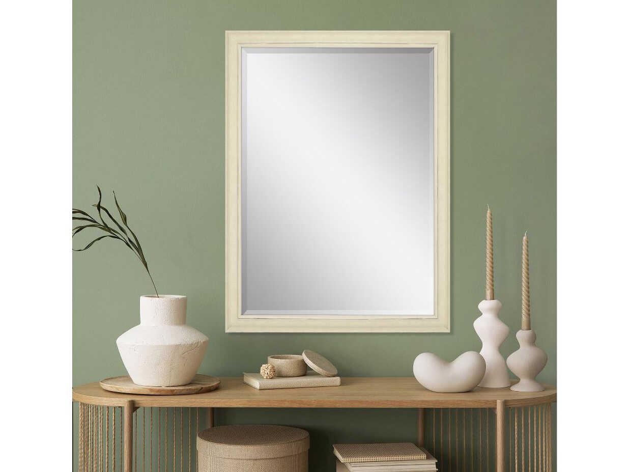 Paragon Beige Rectangular Wall Mirror