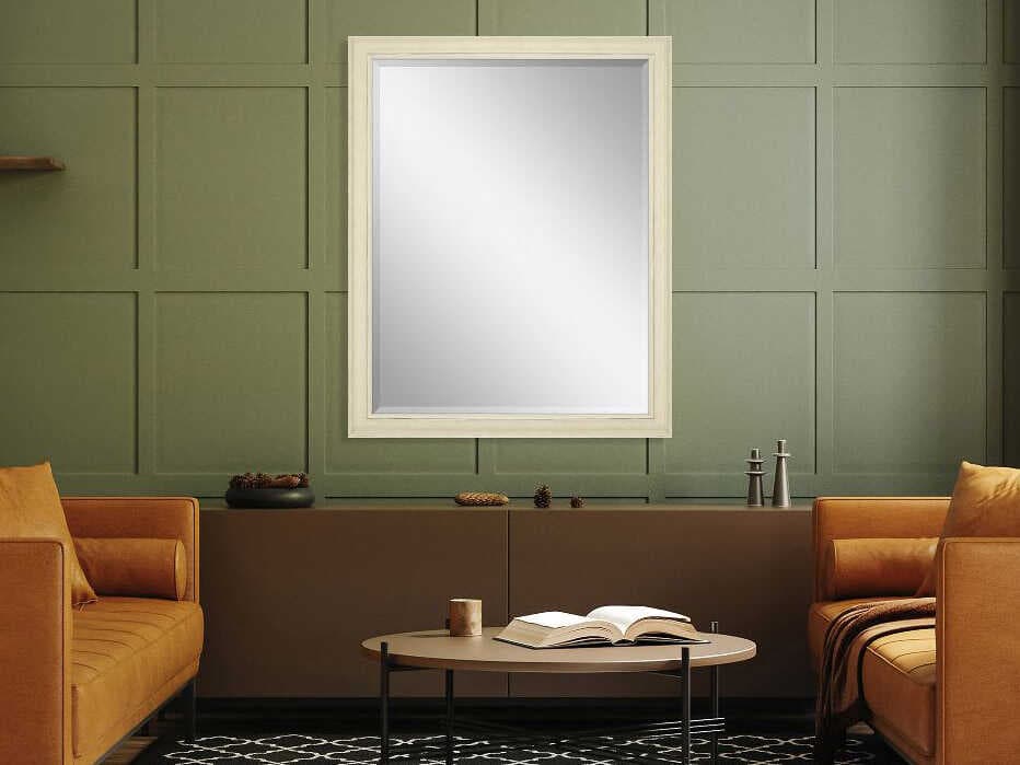Paragon Beige Rectangular Wall Mirror