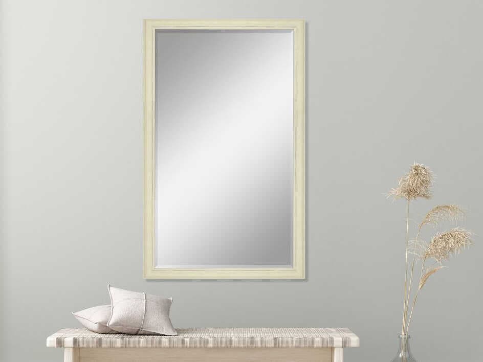 Paragon Beige Rectangular Wall Mirror