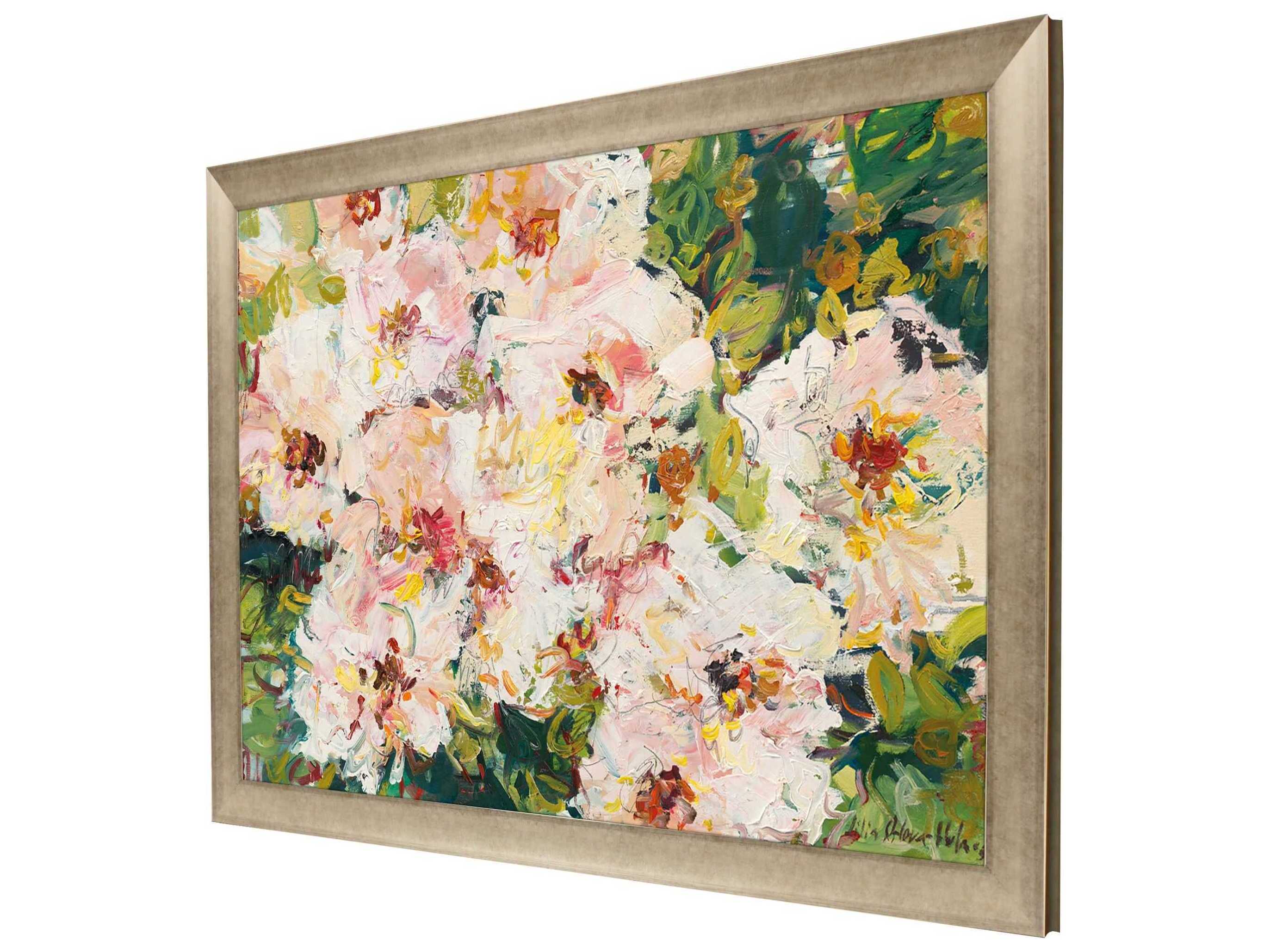 Paragon Florals Rose Hedge Wall Art