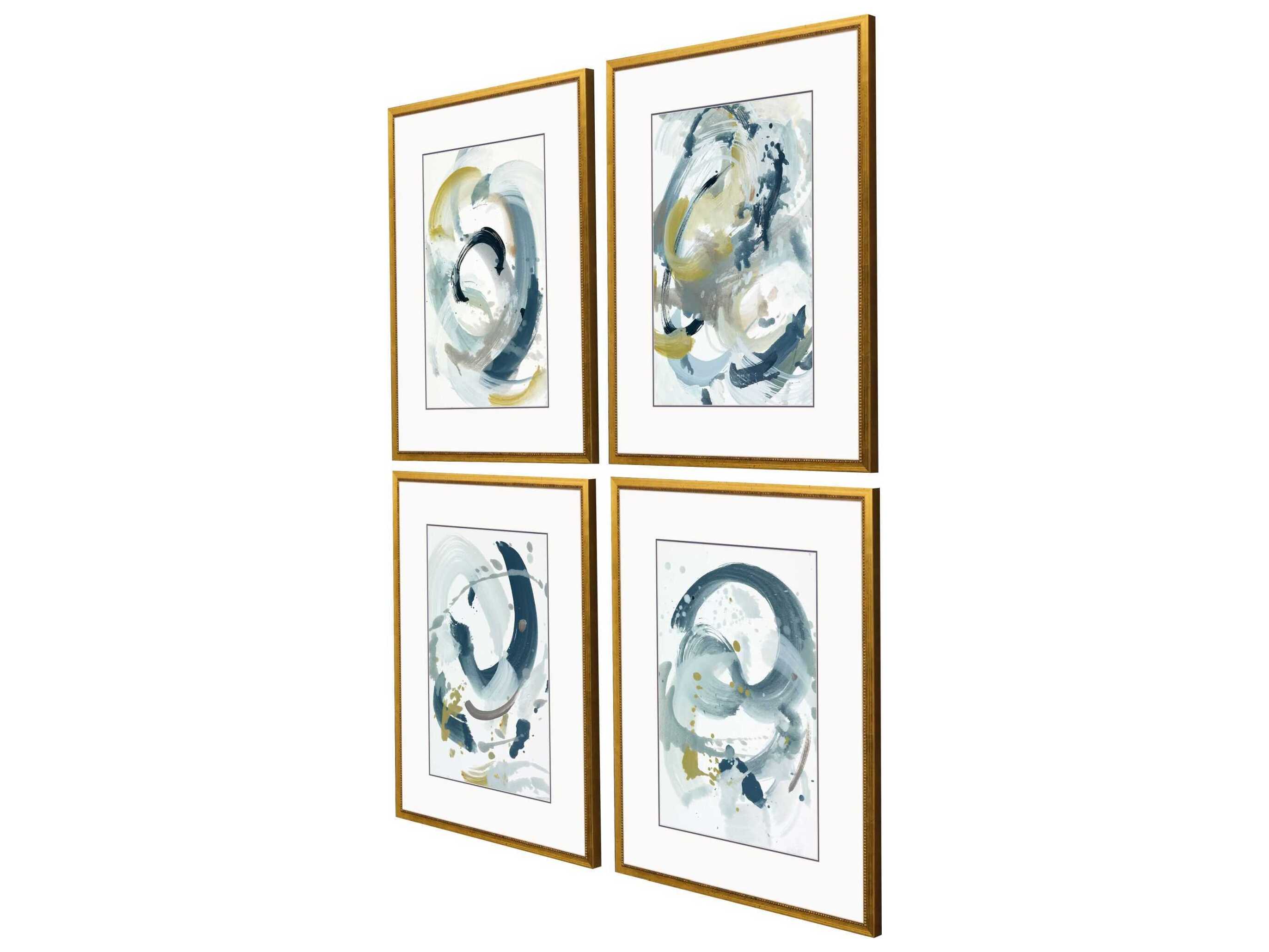 Paragon Abstract Centered on You Wall Art Set of 4