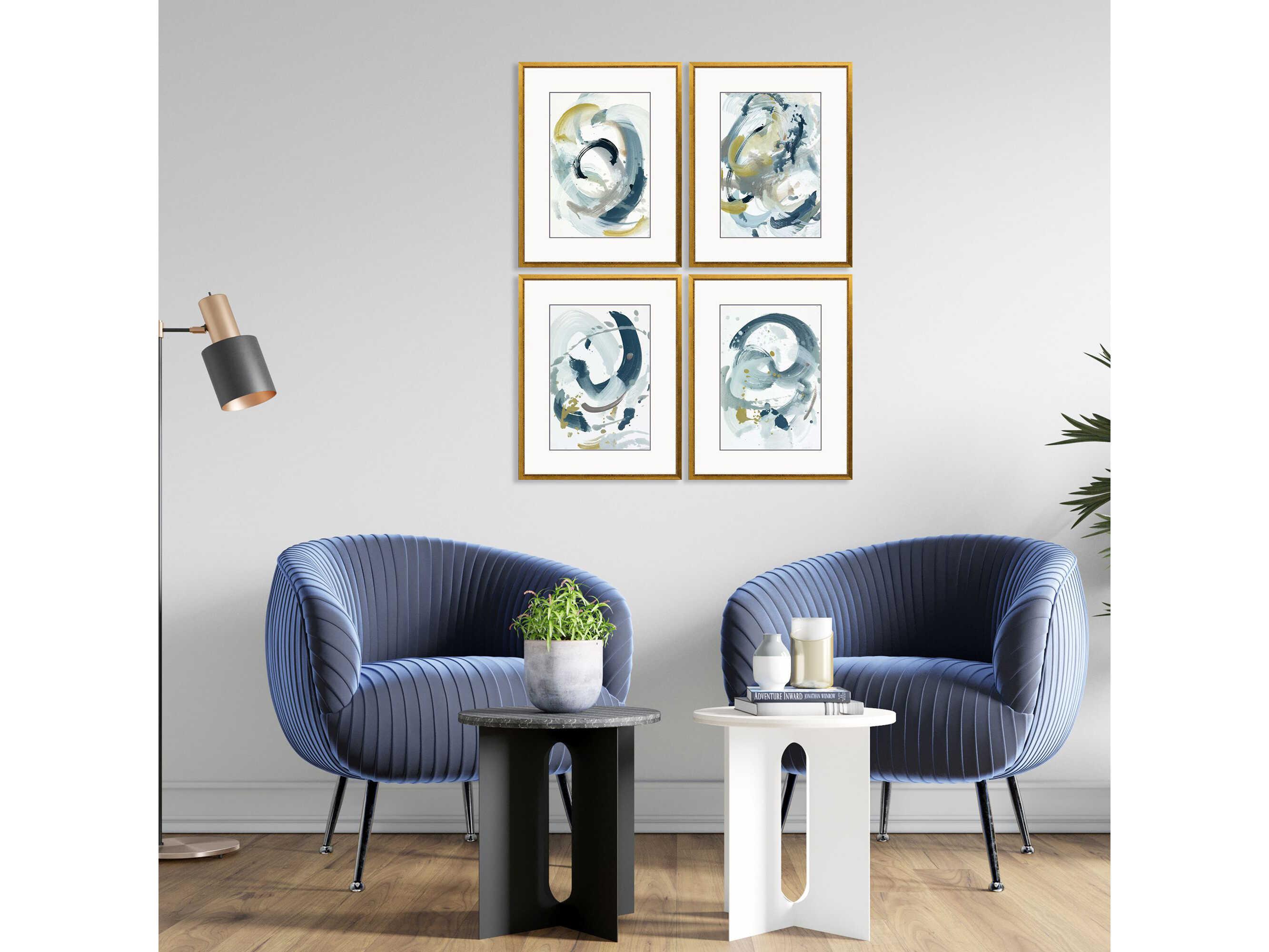 Paragon Abstract Centered on You Wall Art Set of 4