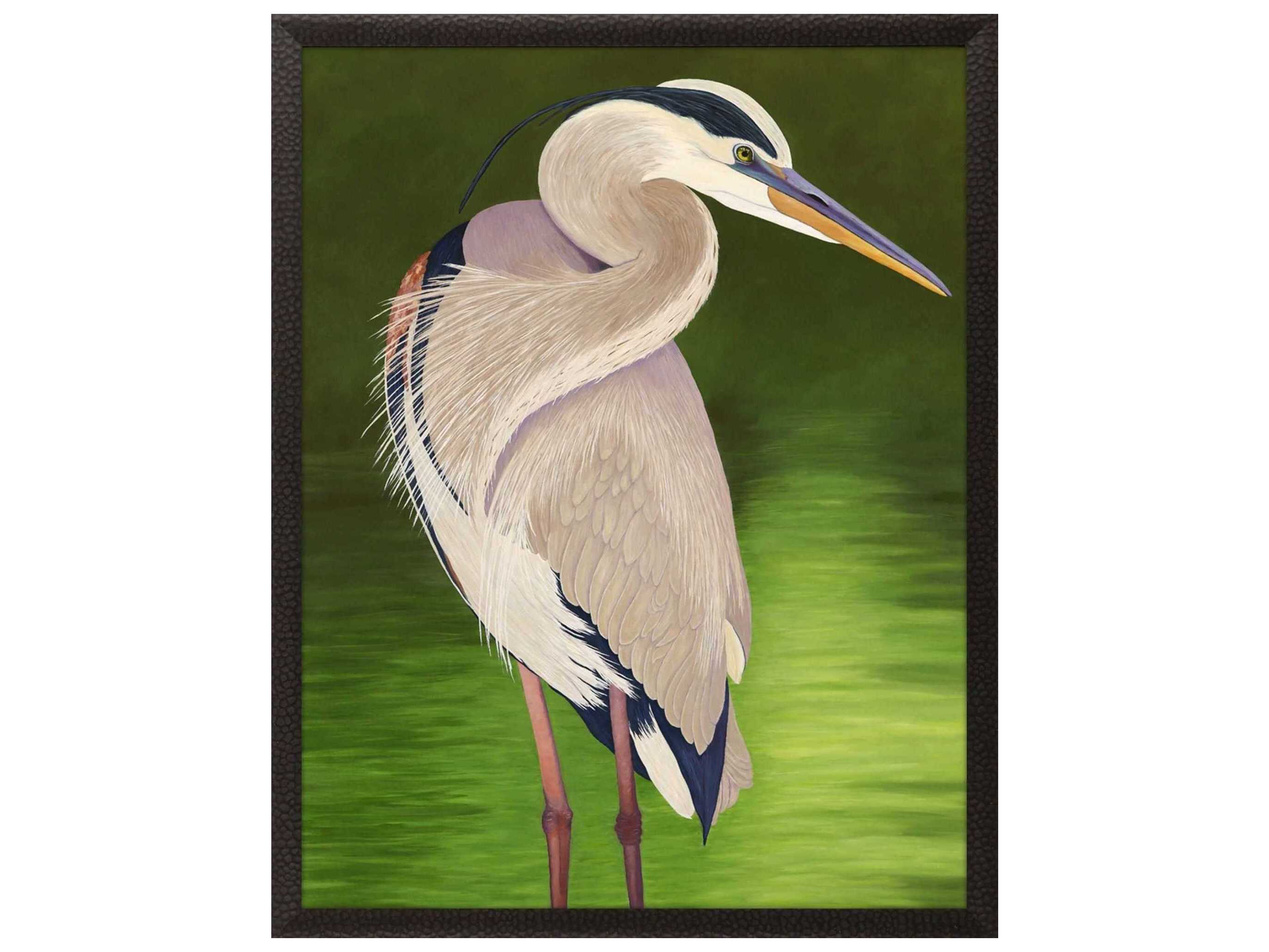 Paragon Animals Moonlight Blue Heron Wall Art