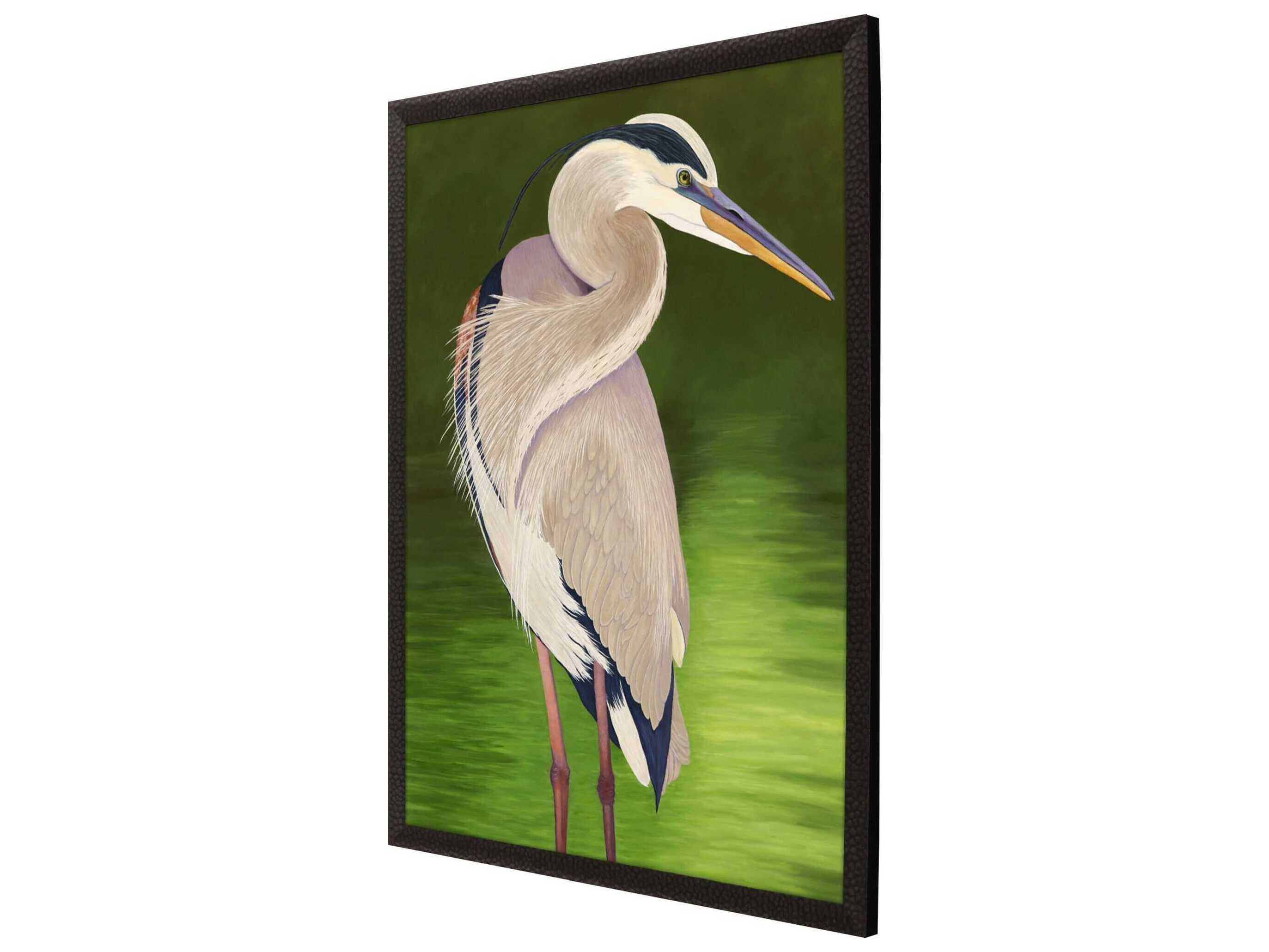 Paragon Animals Moonlight Blue Heron Wall Art