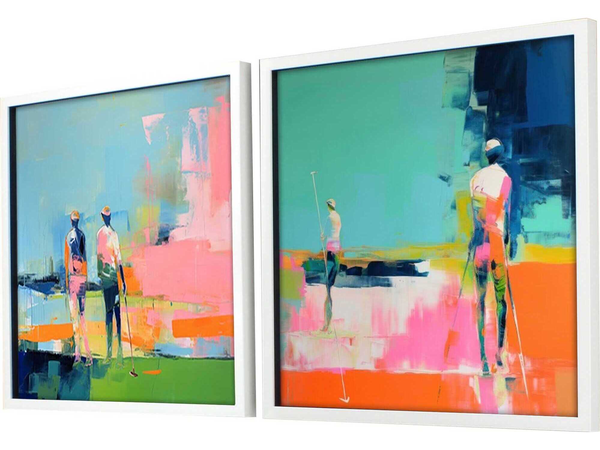 Paragon Golf Players-I Wall Art Set of 2