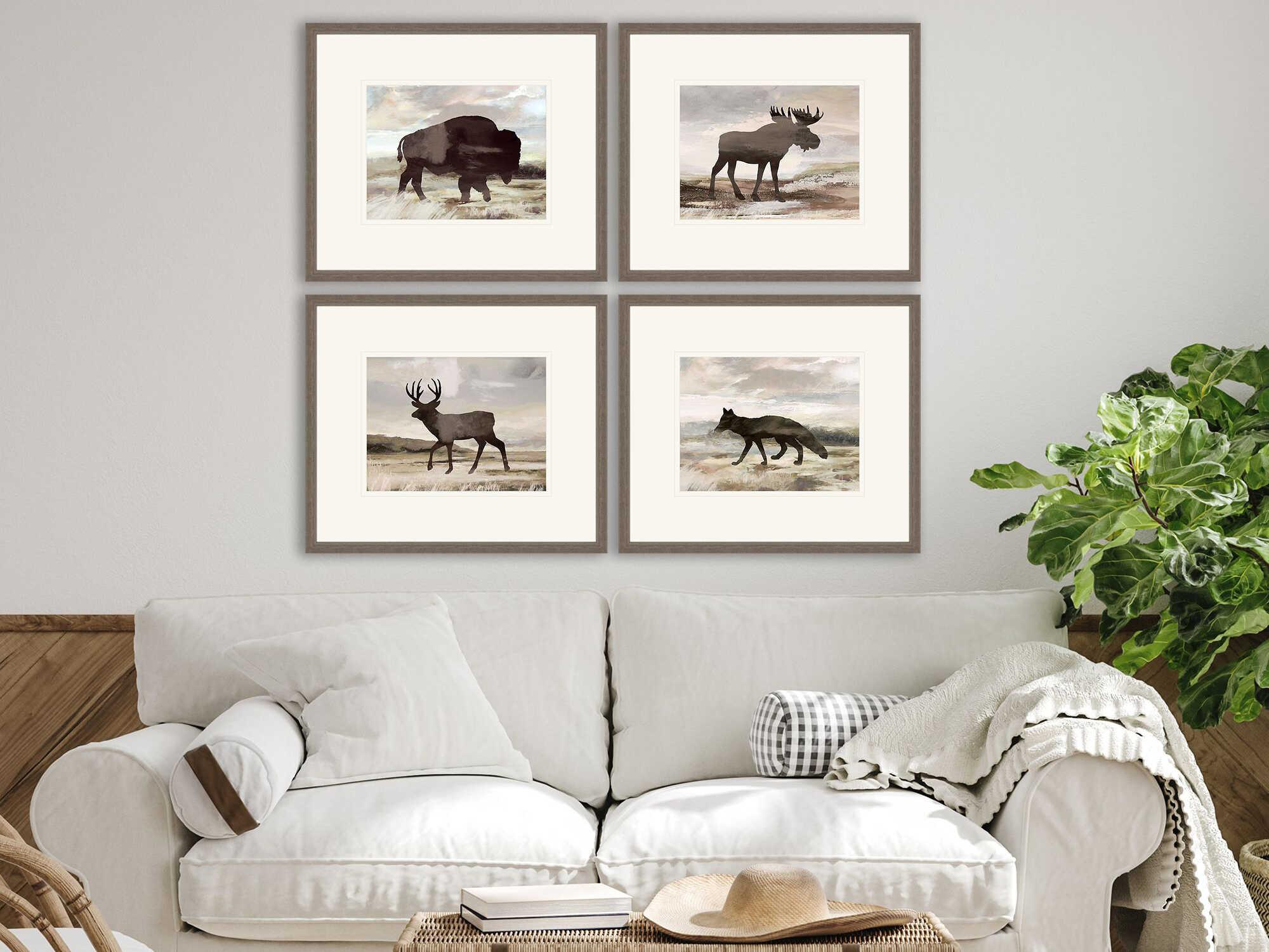 Paragon Wilderness Explorer Wall Art Set of 4